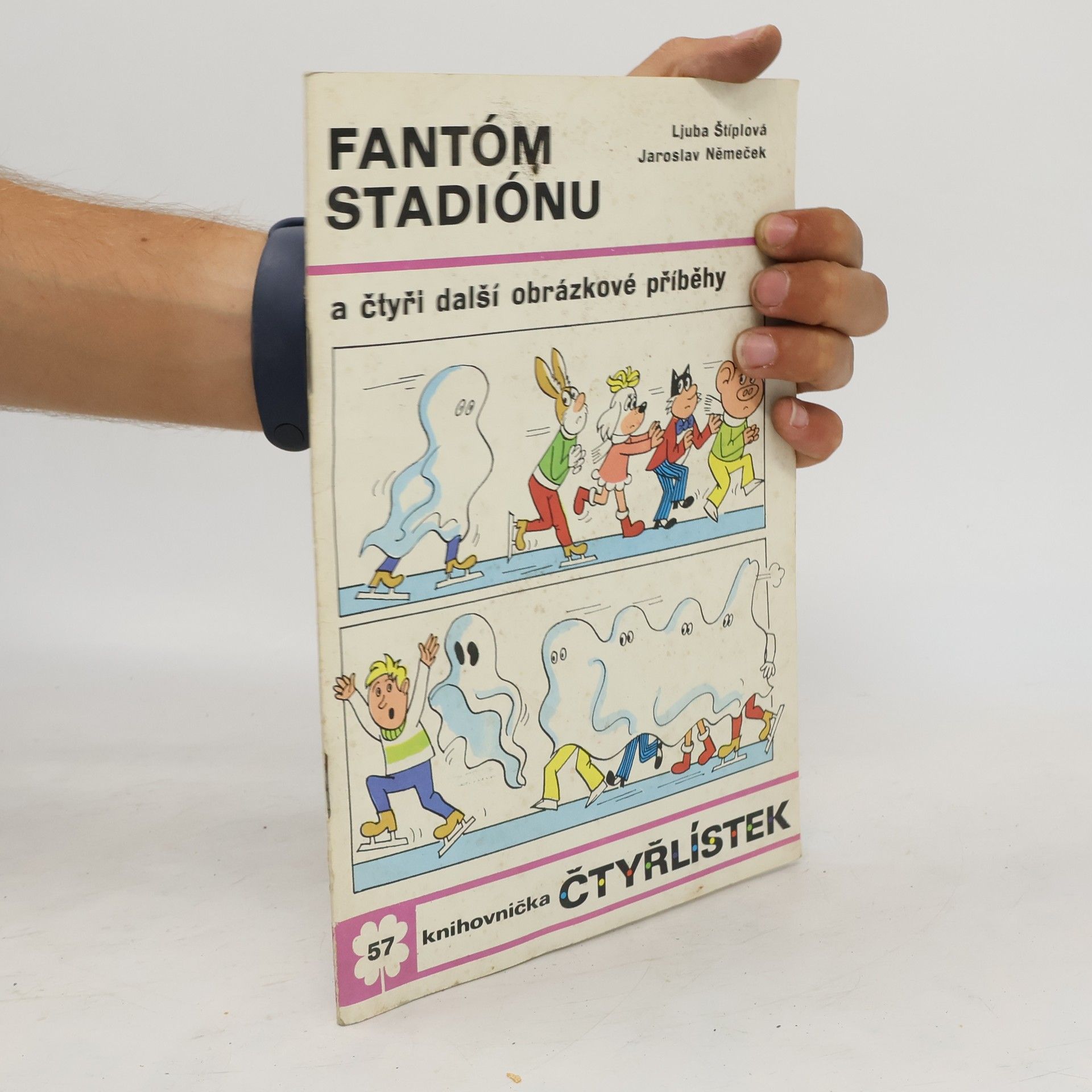 Ljuba Štíplová Čtyřlístek 57. Fantóm stadiónu