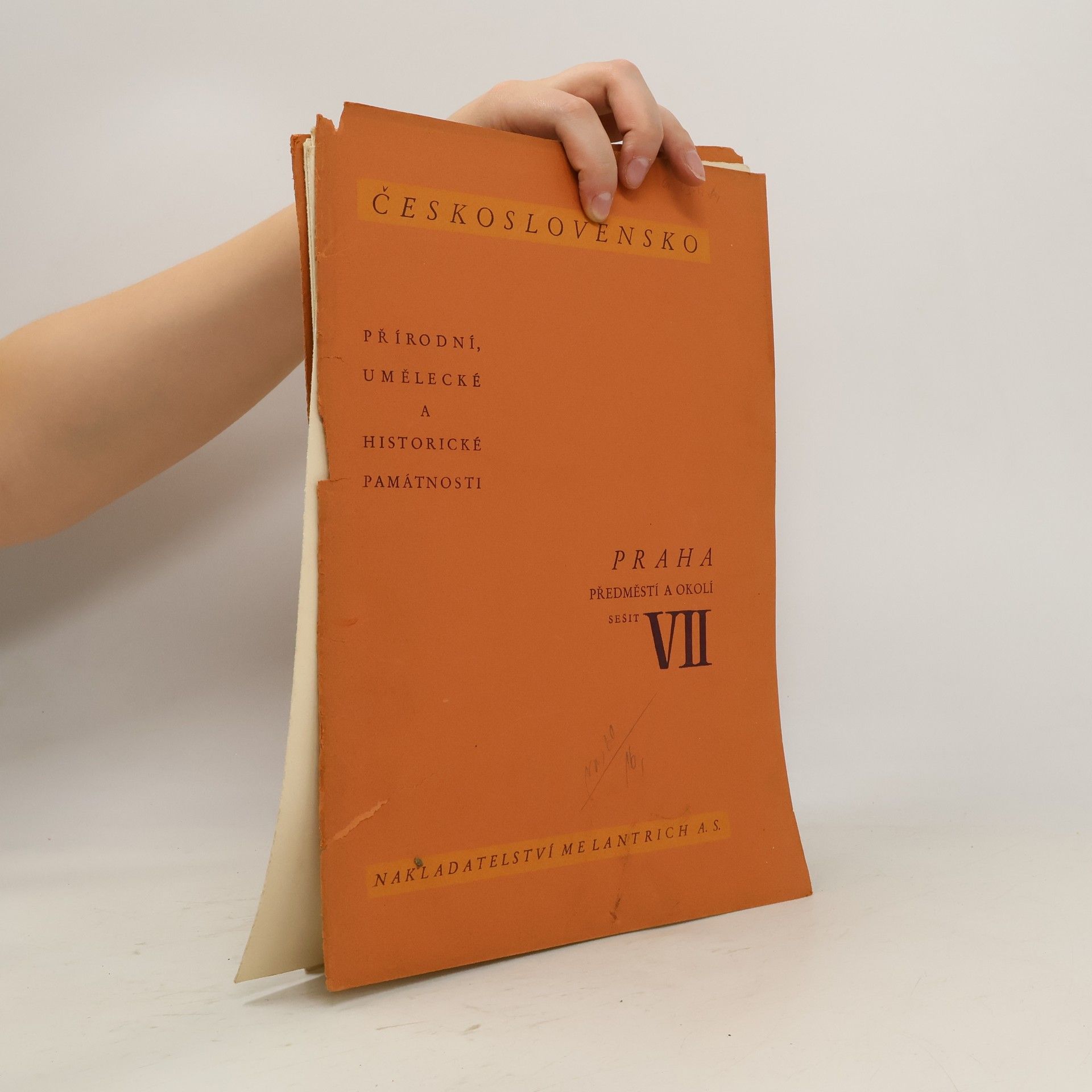 Collectif d'auteurs Československo: Přírodní, umělecké a historické památnosti VIII.