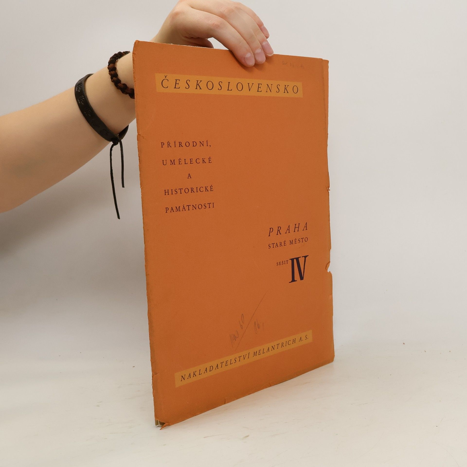 Autores varios Československo. Praha. Staré Město. Sešit IV.