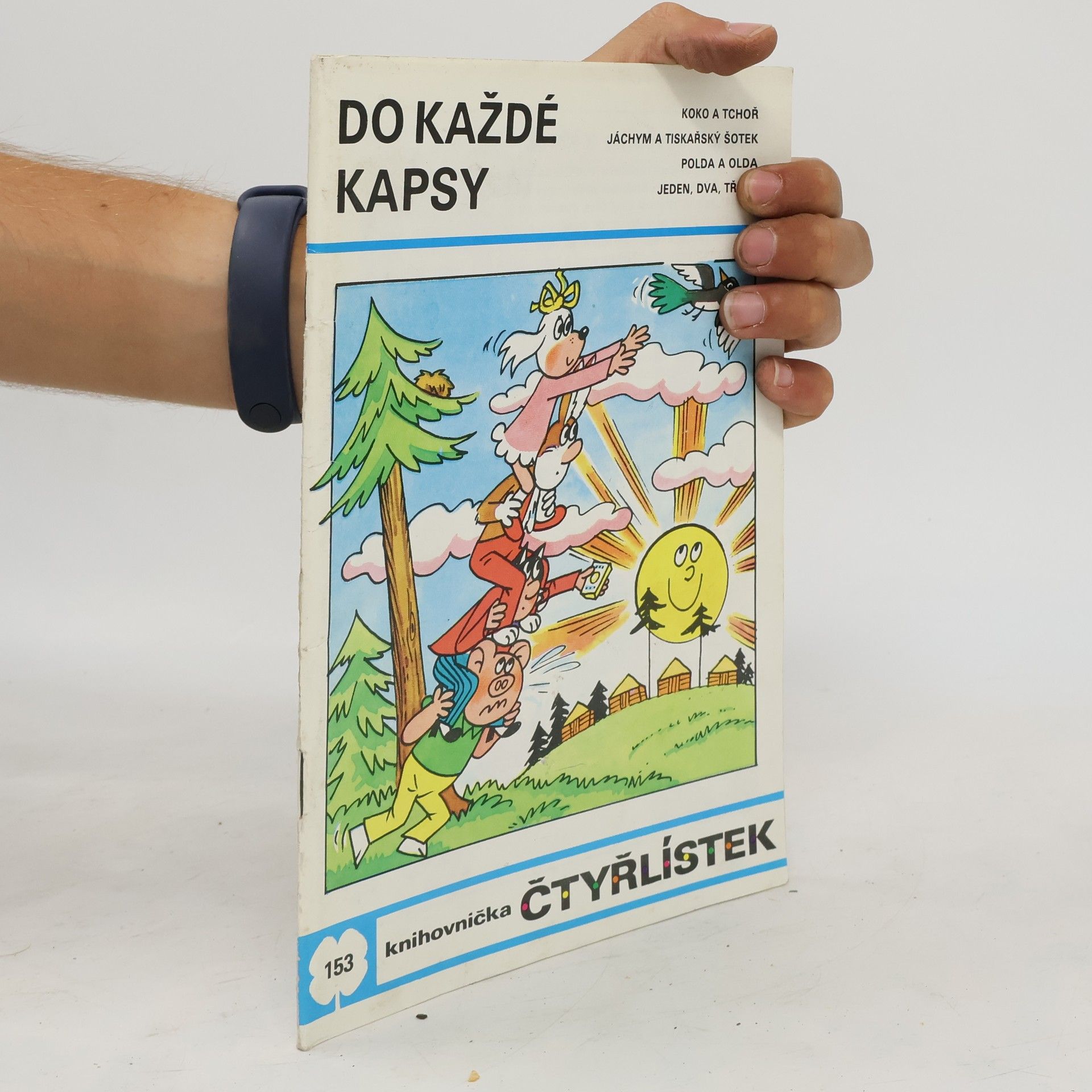 Jaroslav Němeček Čtyřlístek 153. Do každé kapsy