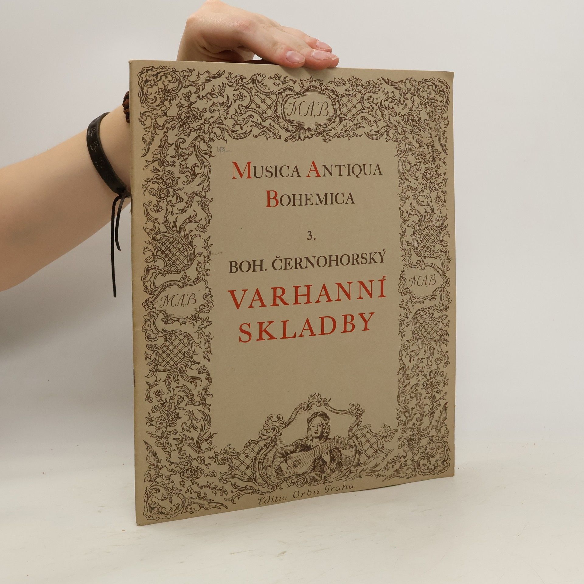 Bohuslav Matěj Černohorský Musica Antiqua Bohemica 3. Varhanní skladby