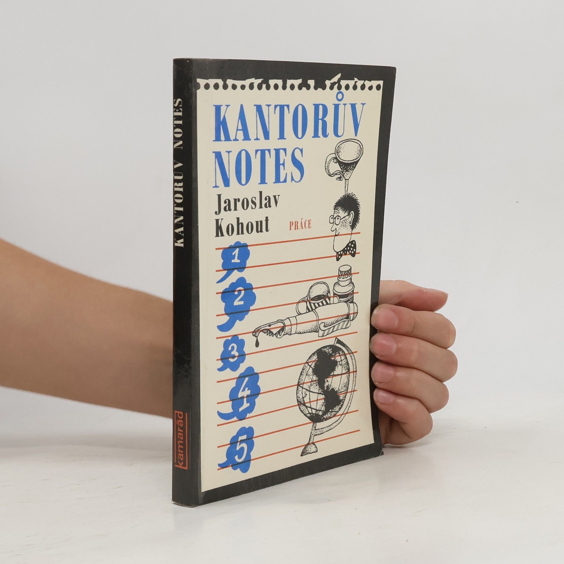 Jiří Vančura Kantorův notes