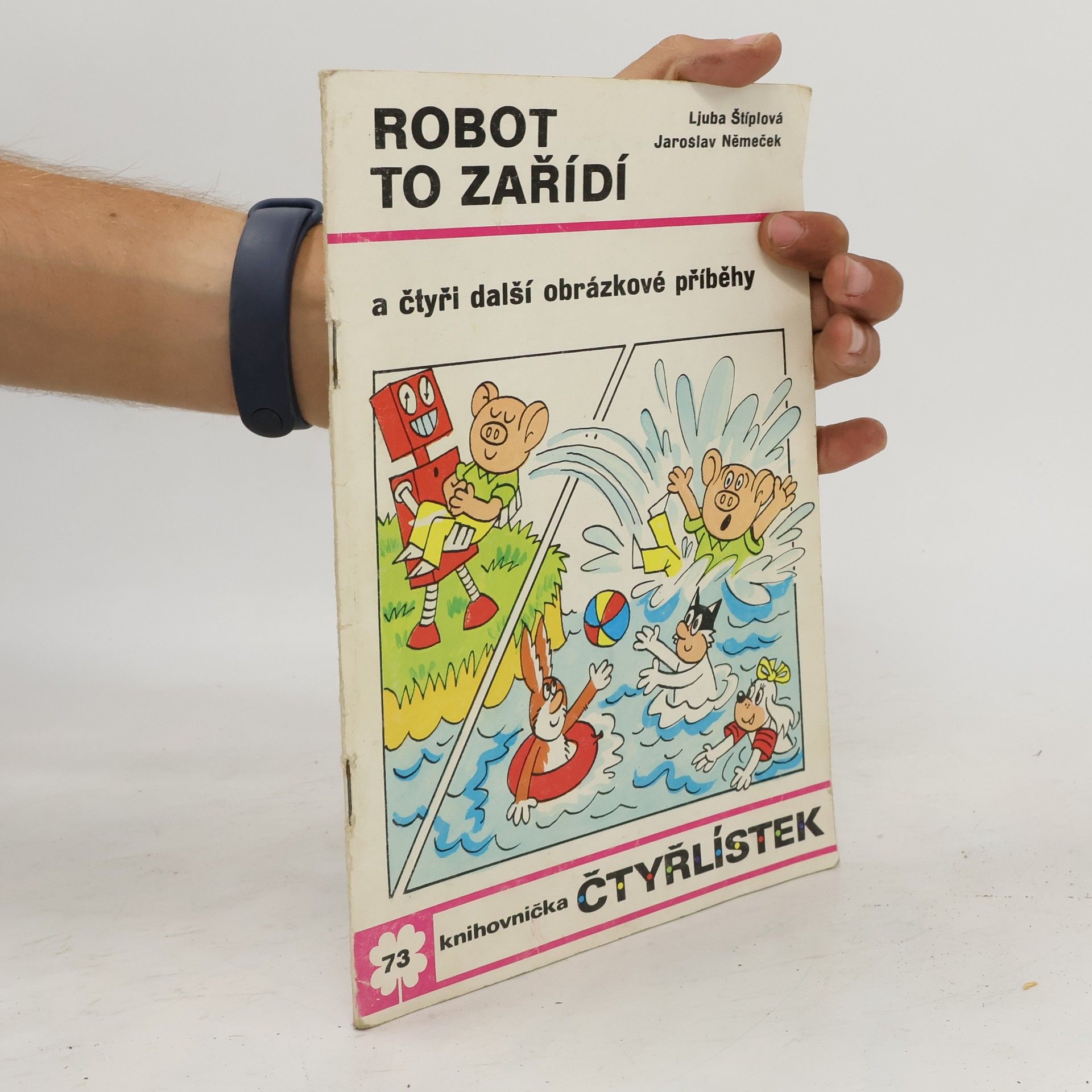 Jaroslav Němeček Čtyřlístek 73. Robot to zařídí