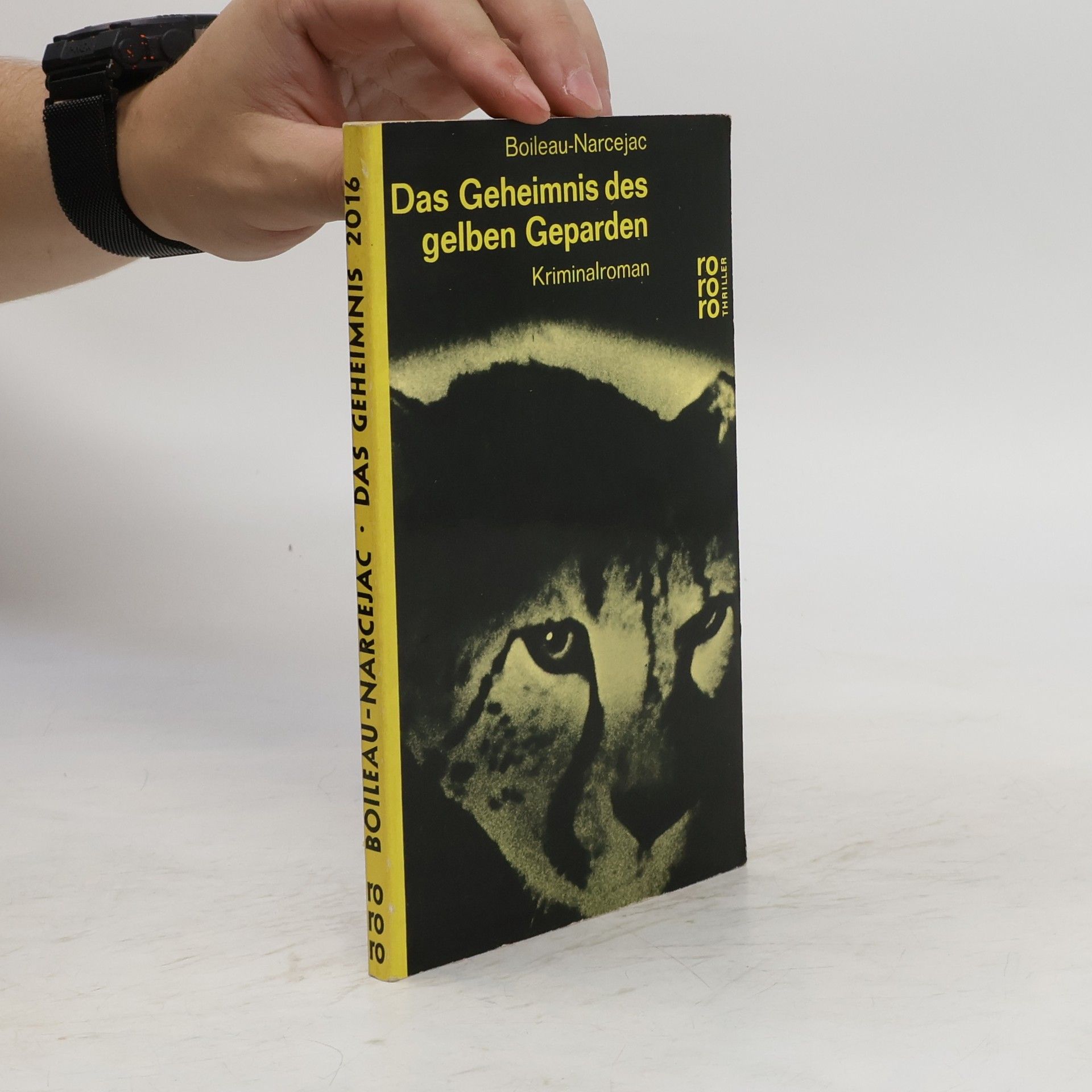 Thomas Narcejac Das Geheimnis des gelben Geparden