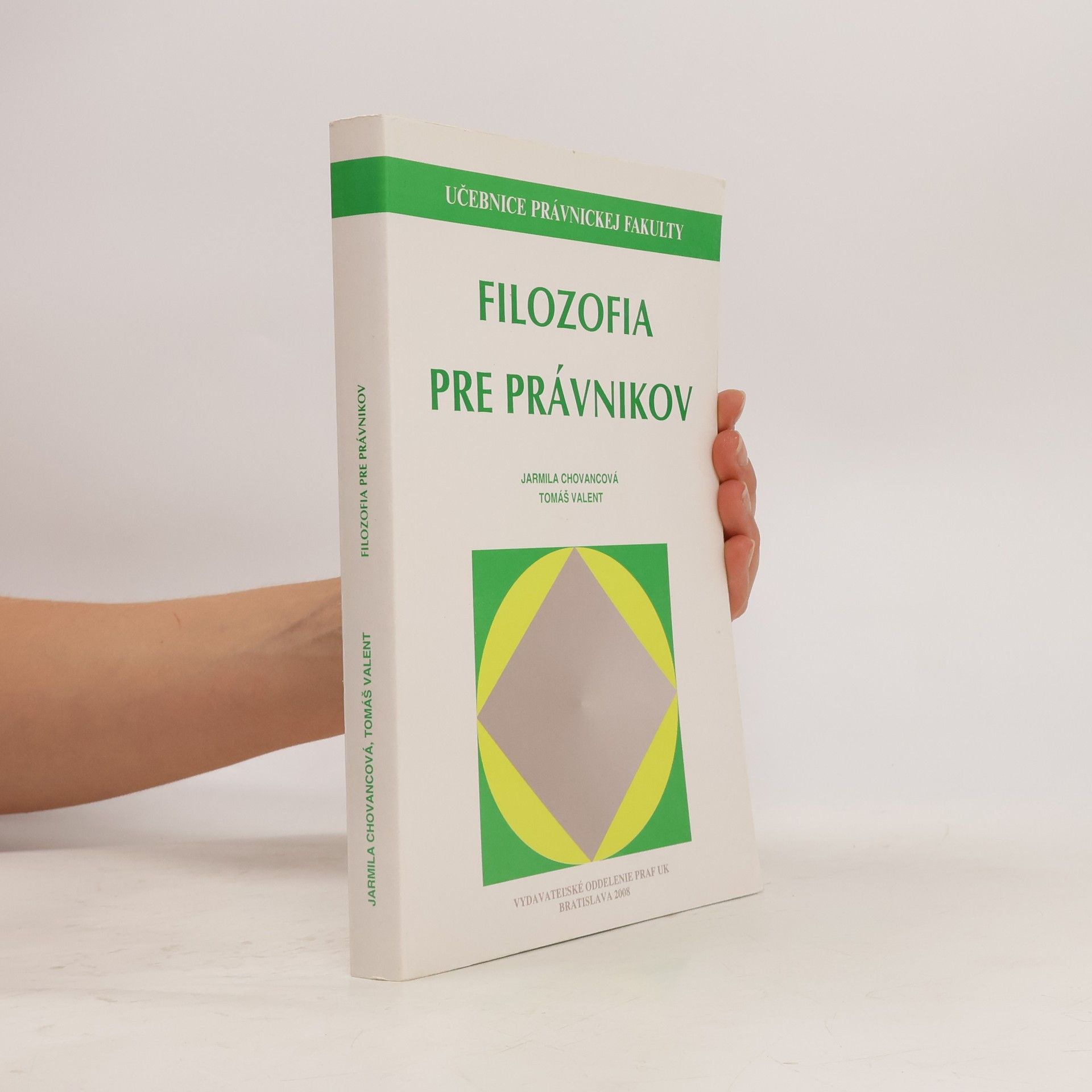 Jarmila Chovancová Filozofia pre právníkov
