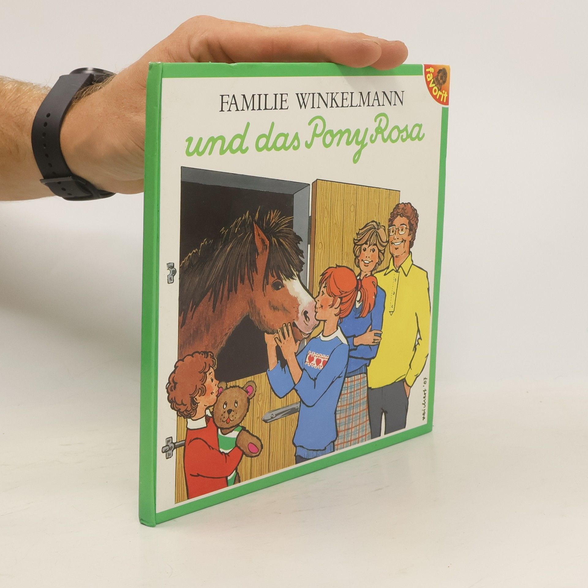 Anelie Reichert Familie Winkelmann und das Pony Rosa