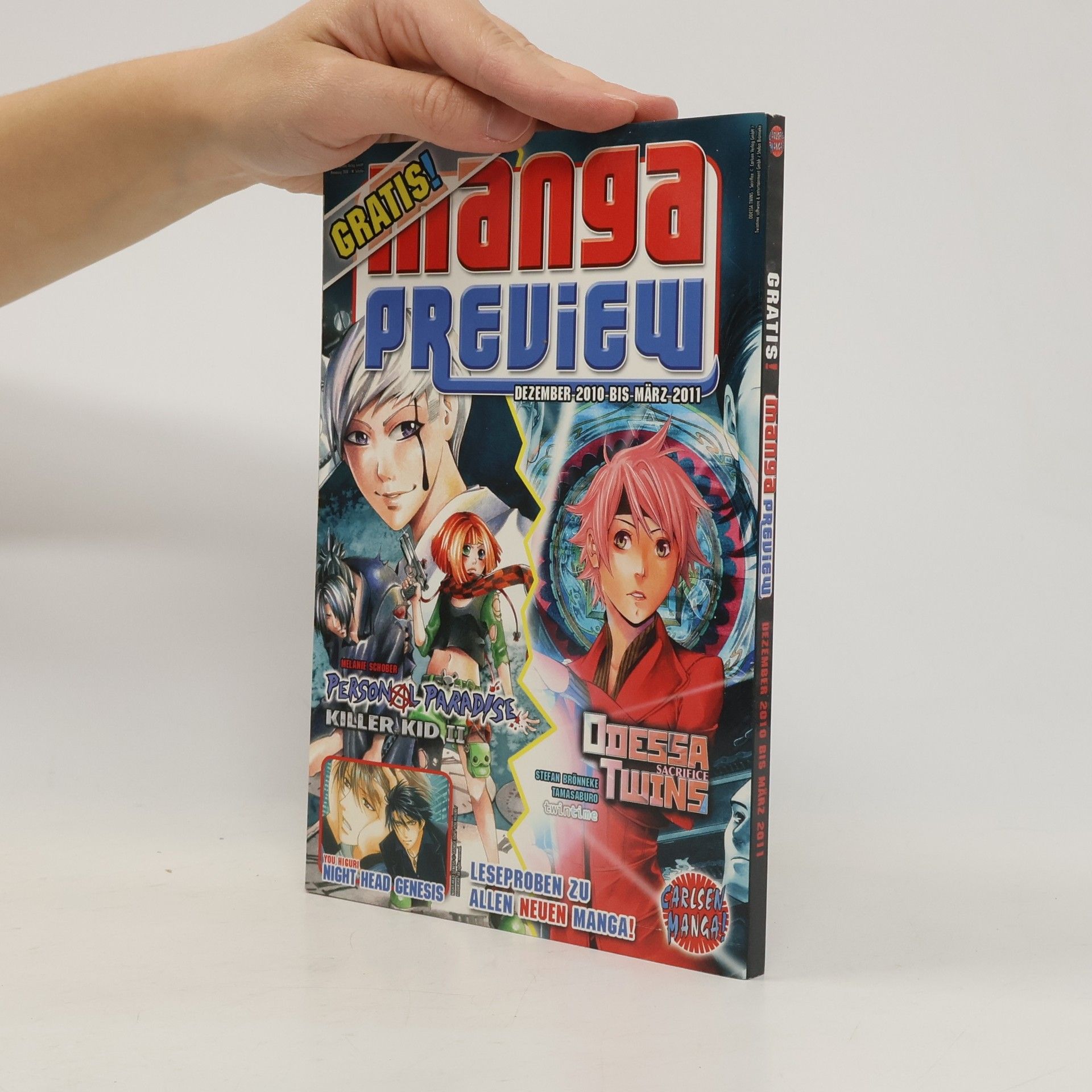 Collectif d'auteurs Manga Preview 12/2010-3/2011