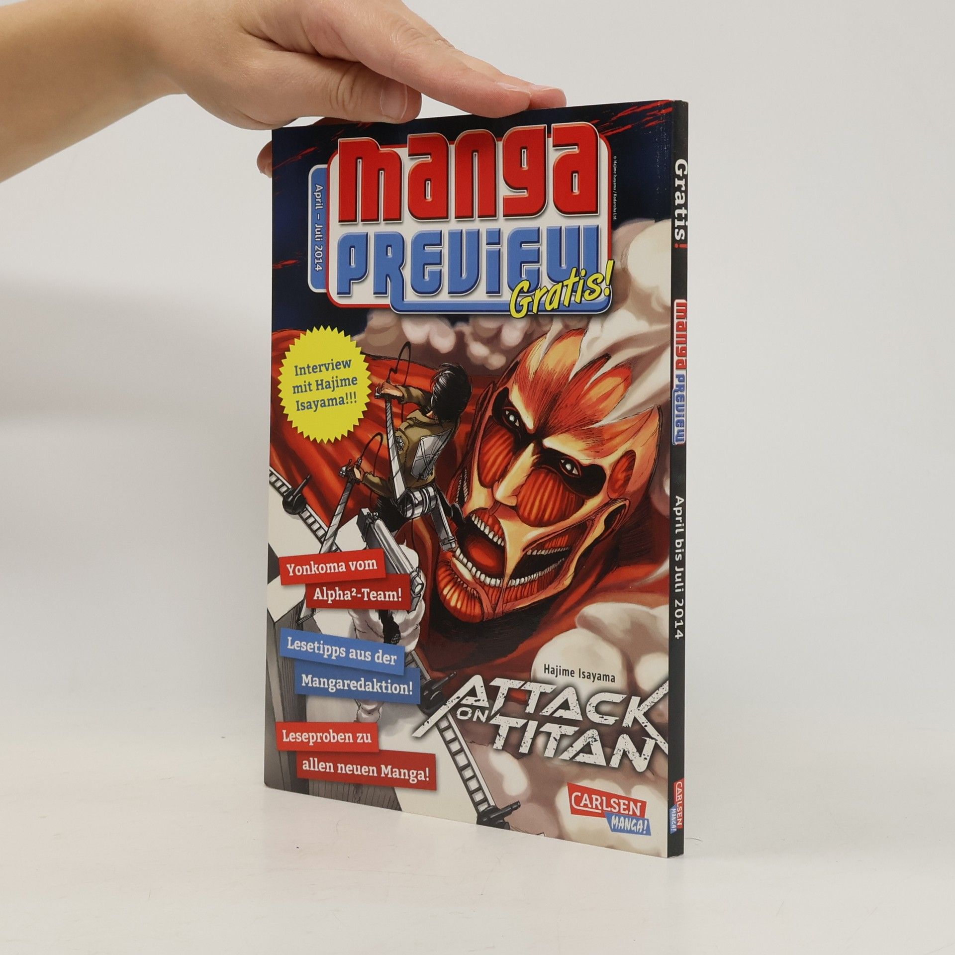 Collectif d'auteurs Manga Preview 4-7/2014