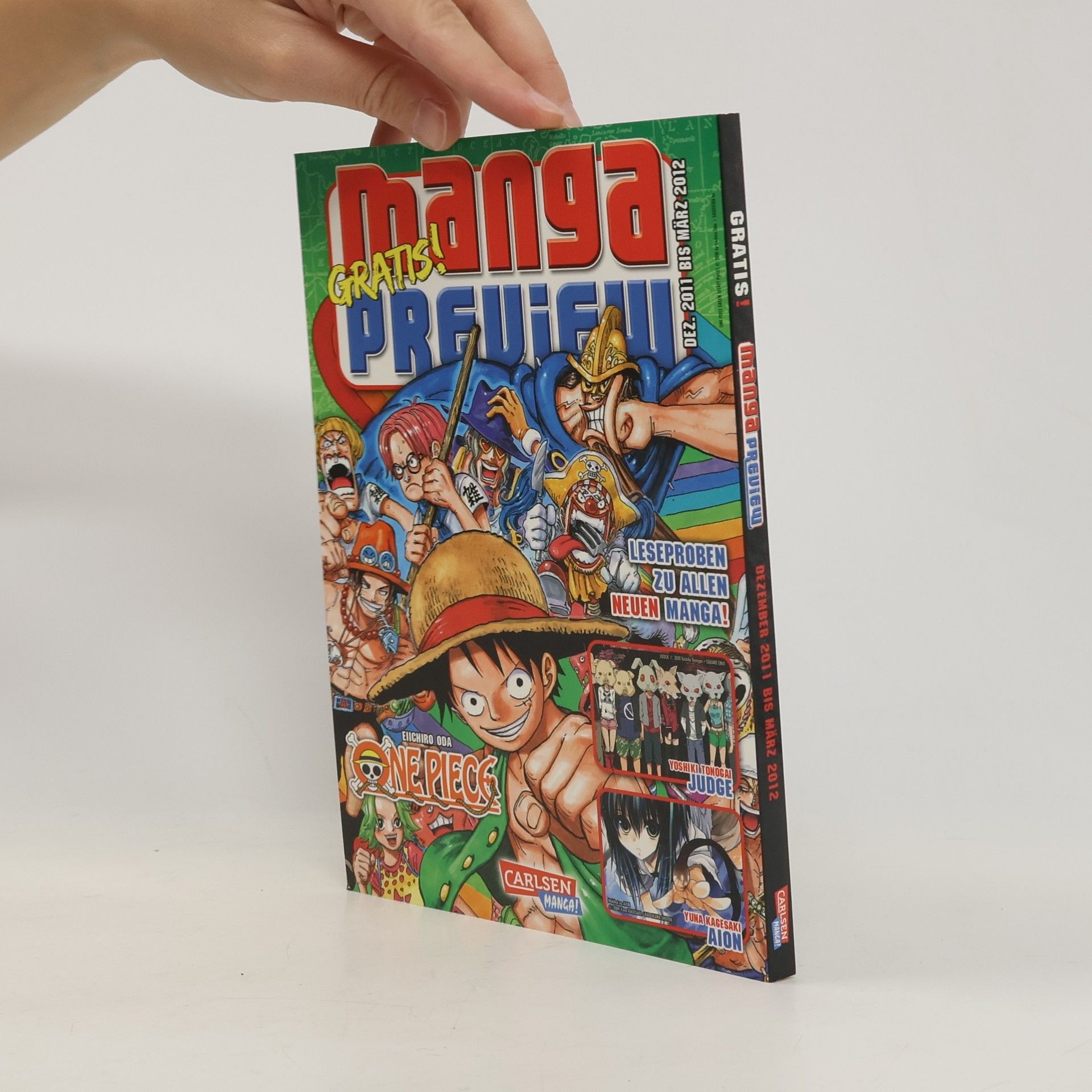 Collectif d'auteurs Manga Preview. Dezember 2011 bis März 2012