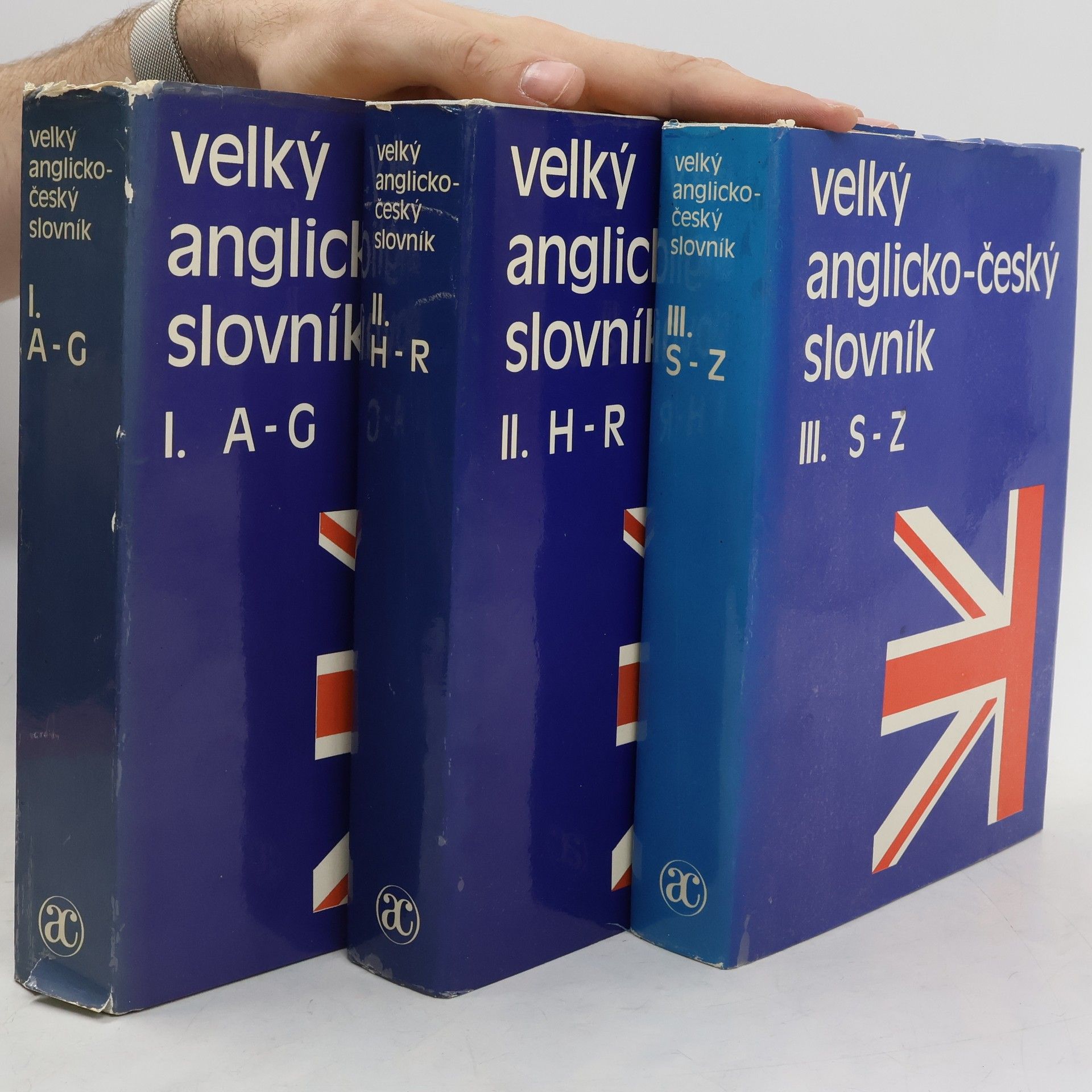 Karel Hais Velký anglicko-český slovník I.-III.