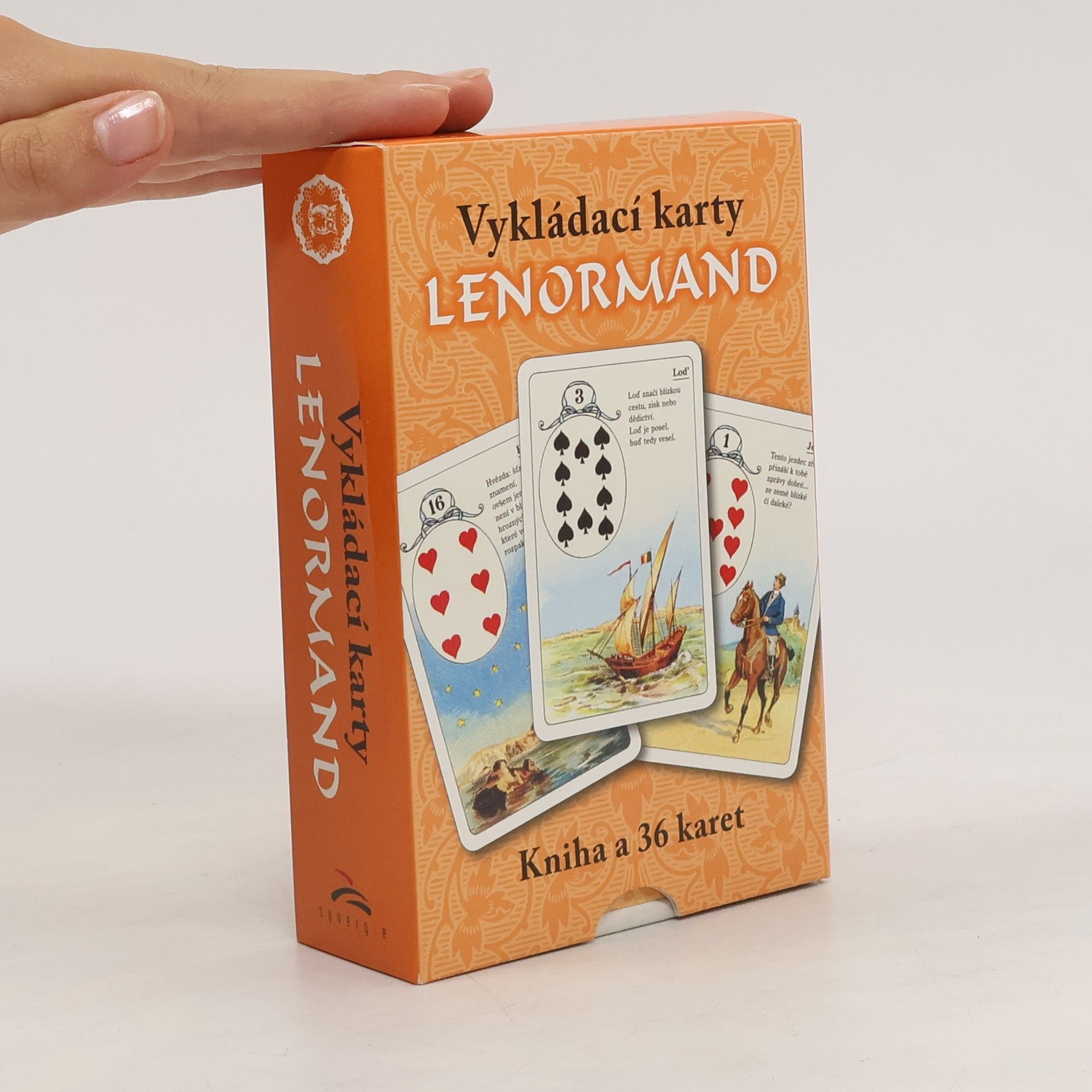 Erna Droesbeke von Enge Lenormand vykládací karty (kniha + 36 karet)
