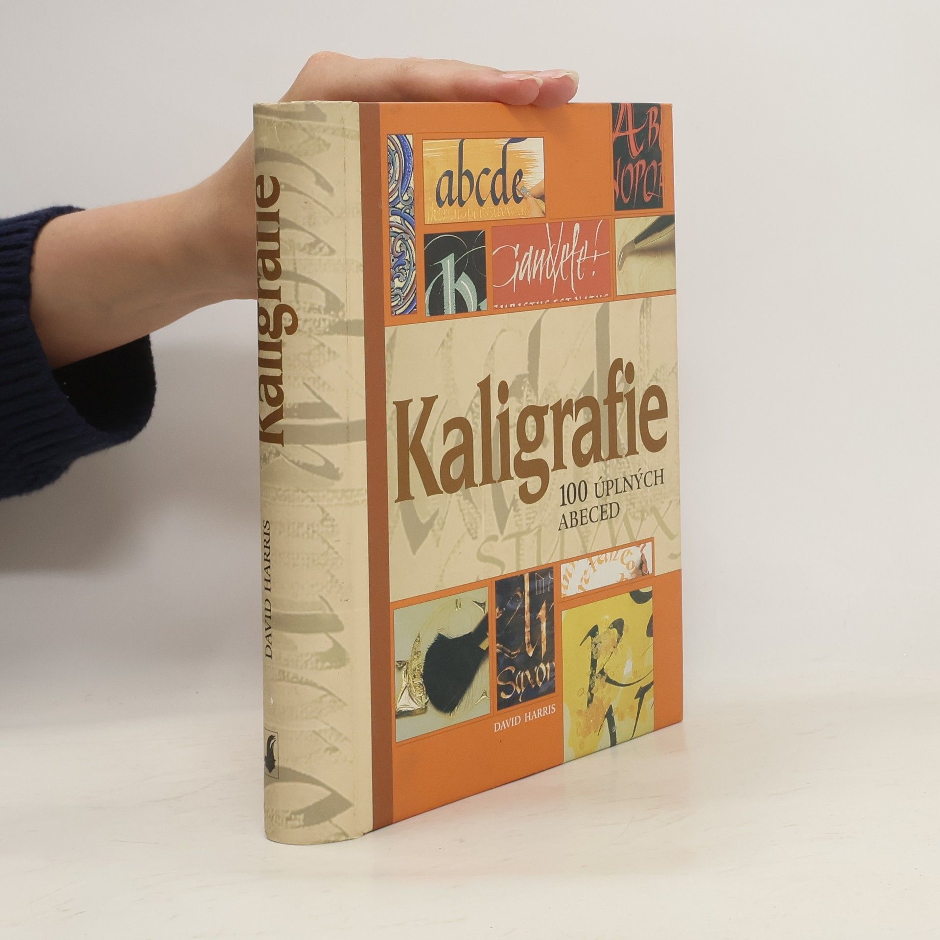 David Harris Kaligrafie : 100 úplných abeced: Podrobný a přehledný průvodce pro každého, kdo by se rád naučil umění krásného psaní