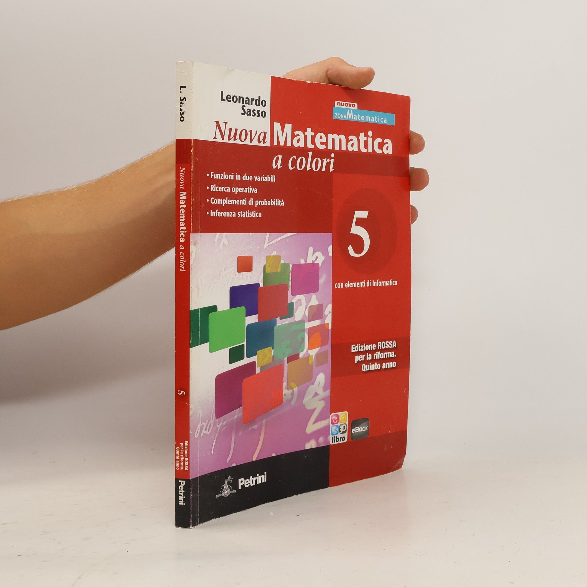 Leonardo Sasso Nuova matematica a colori 5