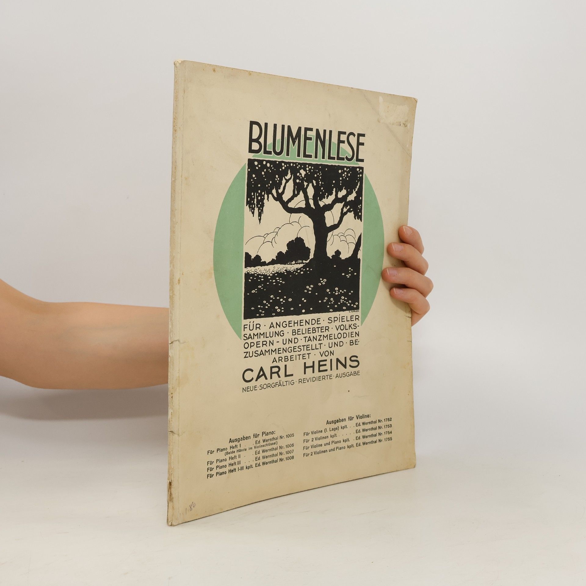 Carl Heins Blumenlese für angehende Spieler