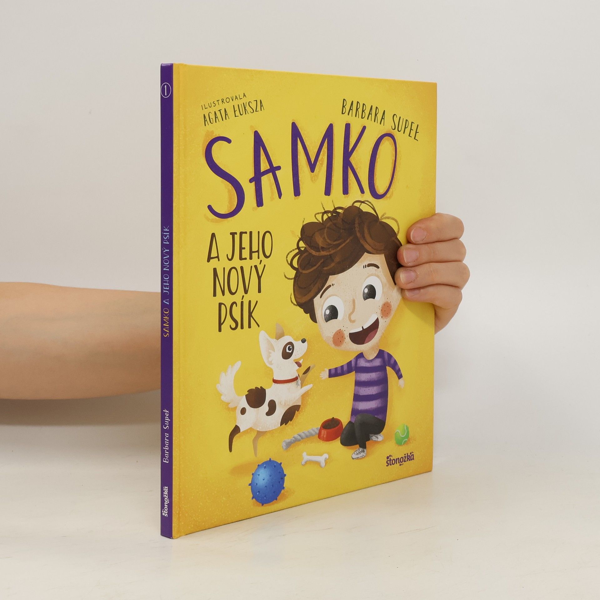 Agata Luksza Samko a jeho nový psík