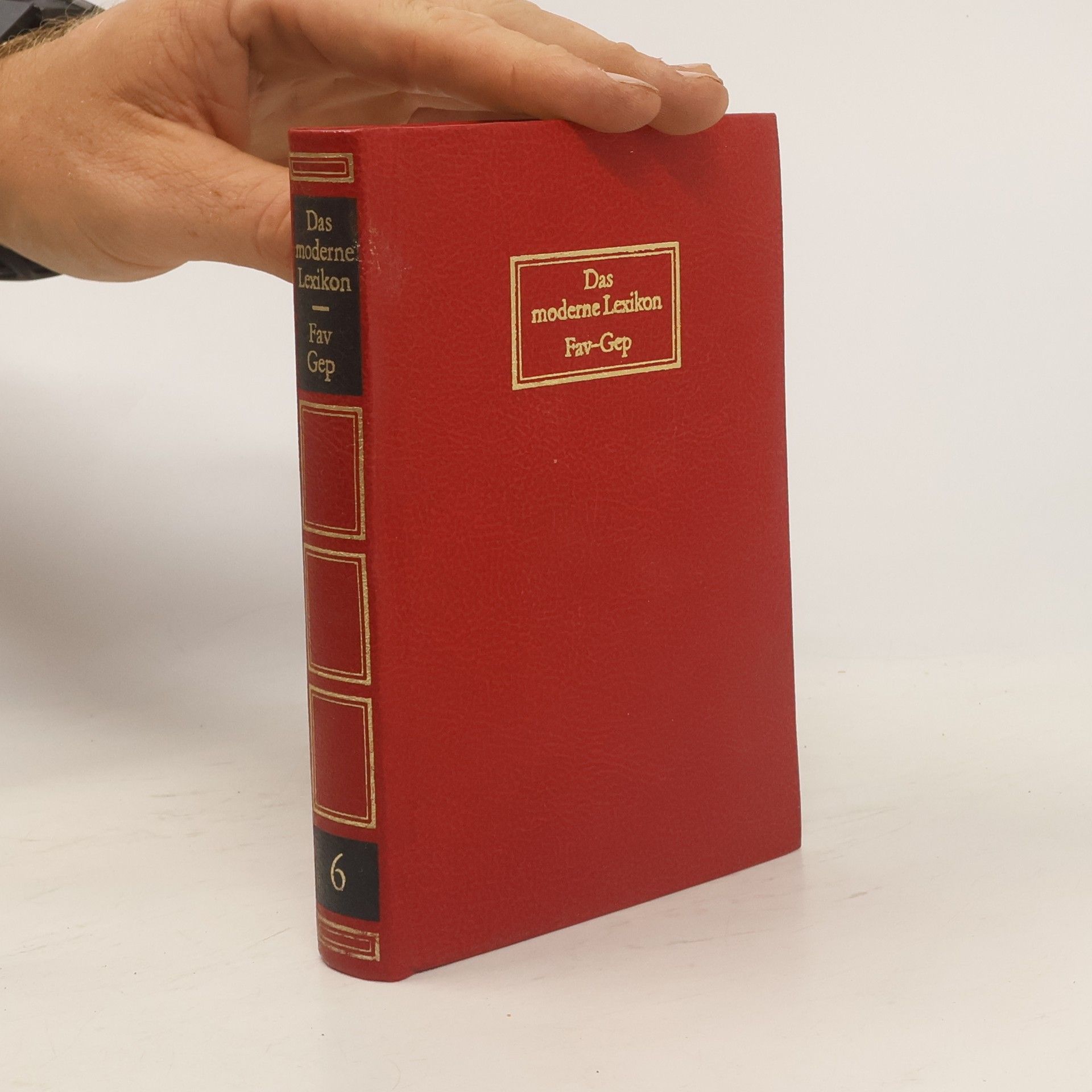 Auteurscollectief Das moderne Lexikon 6. Fav-Gep