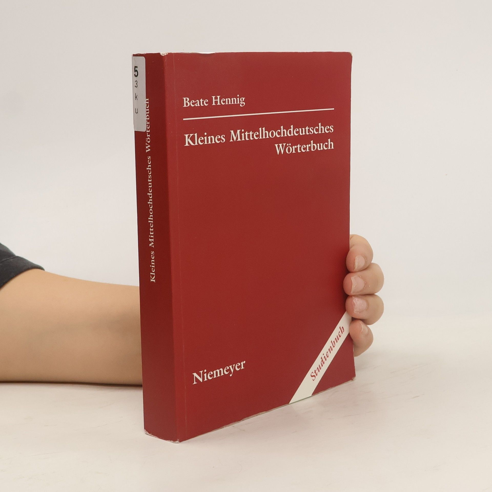 Beate Hennig Kleines mittelhochdeutsches Wörterbuch