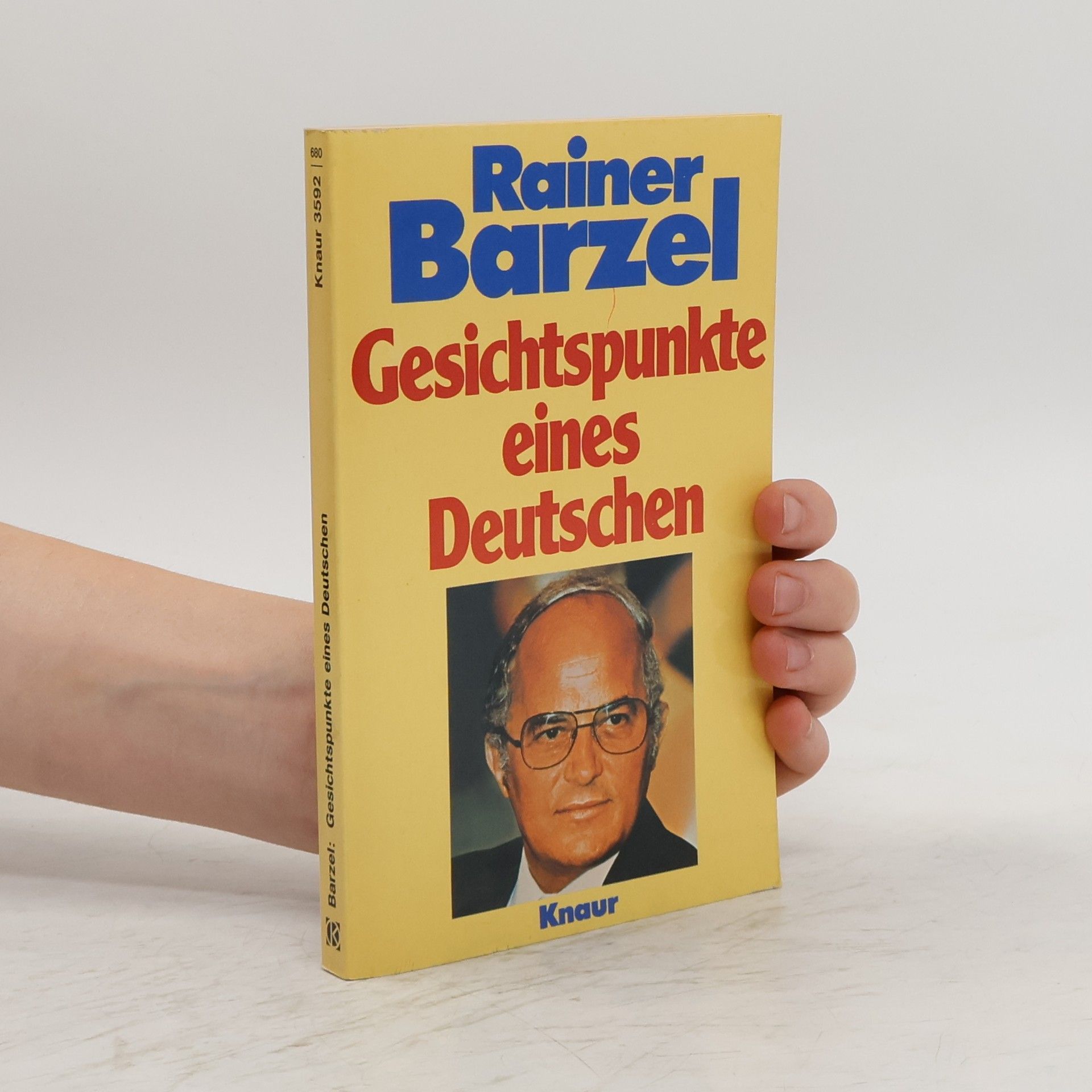 Rainer Barzel Gesichtspunkte eines Deutschen