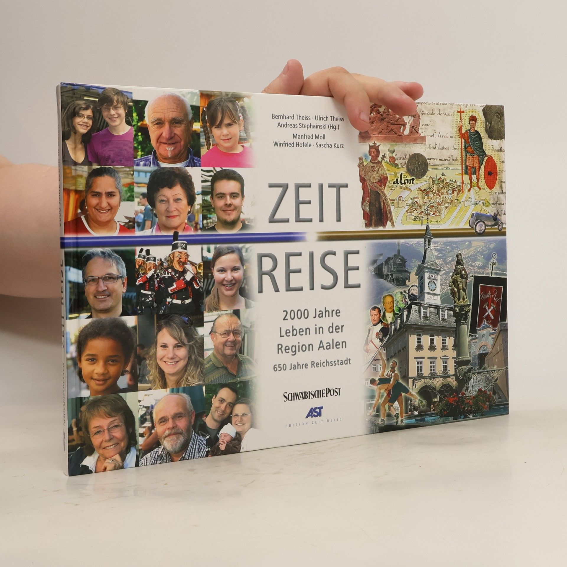 Manfred Moll Zeit-Reise - 2000 Jahre Leben in der Region Aalen, 650 Jahre Reichsstadt