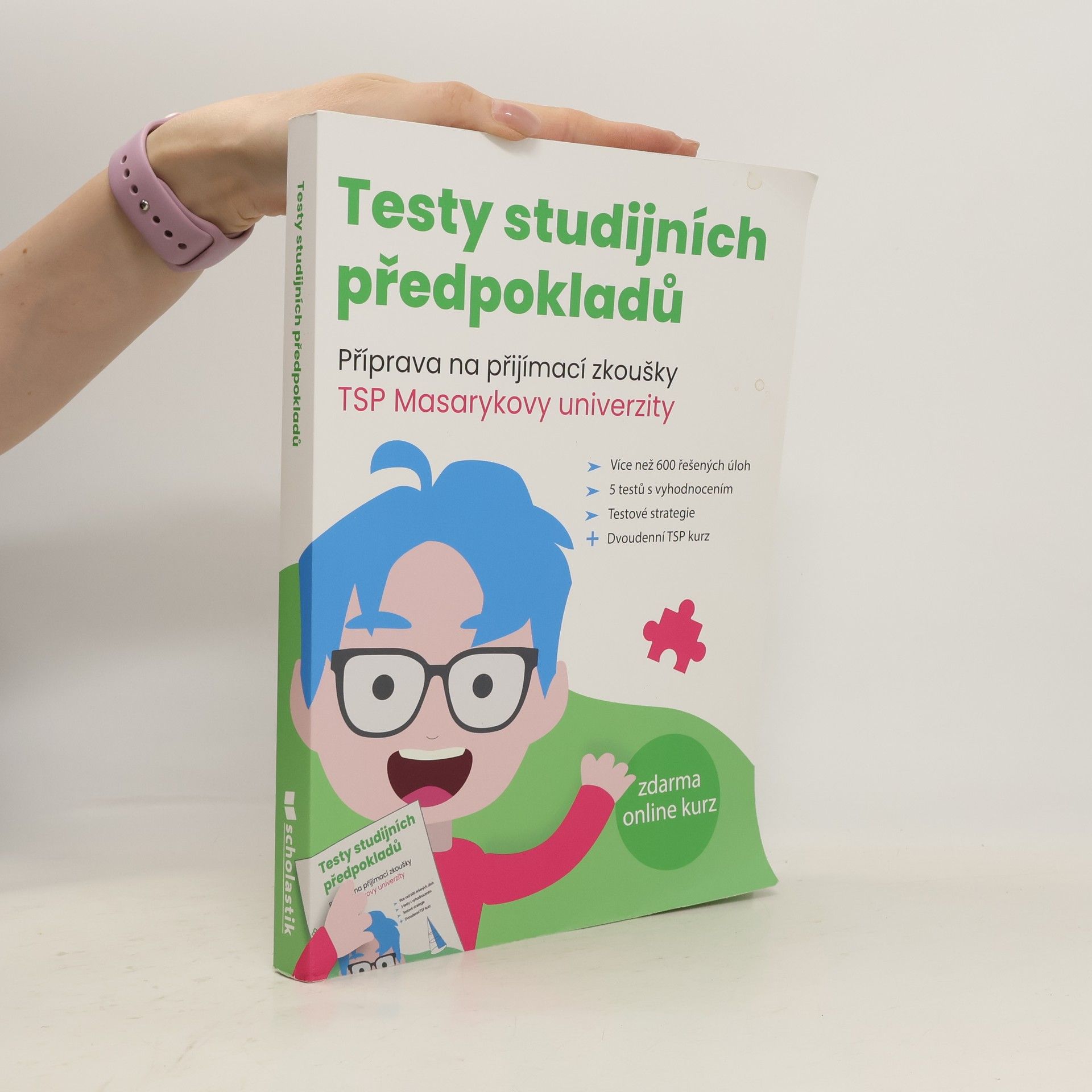 Matěj Vitouch Testy studijních předpokladů : příprava na přijímací zkoušky TSP Masarykovy univerzity