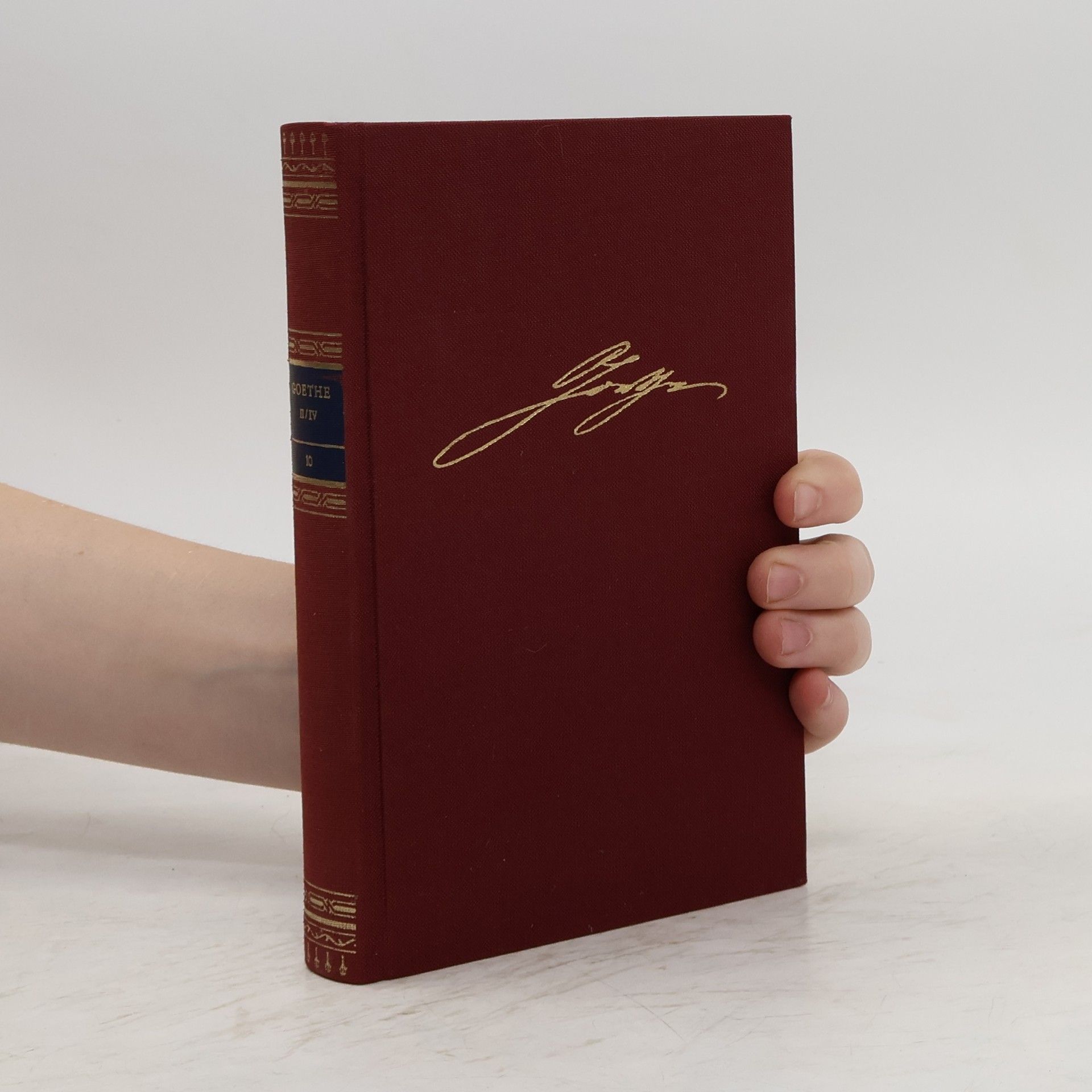 Johann Wolfgang von Goethe Werke in vier Bänden. Zweiter Band