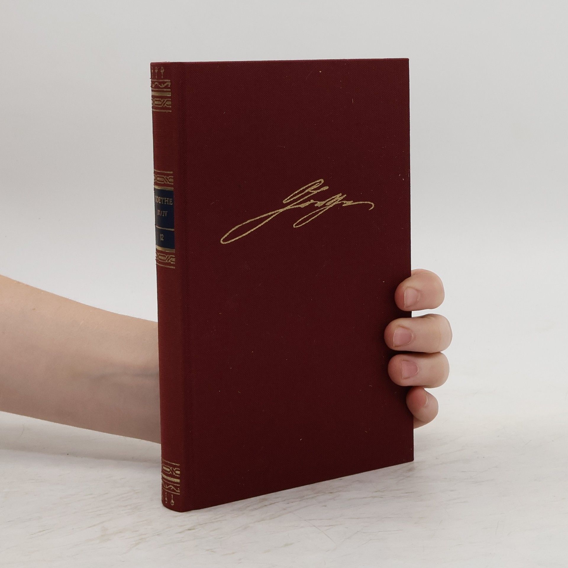 Johann Wolfgang von Goethe Werke in Vier Bänden. Band 4