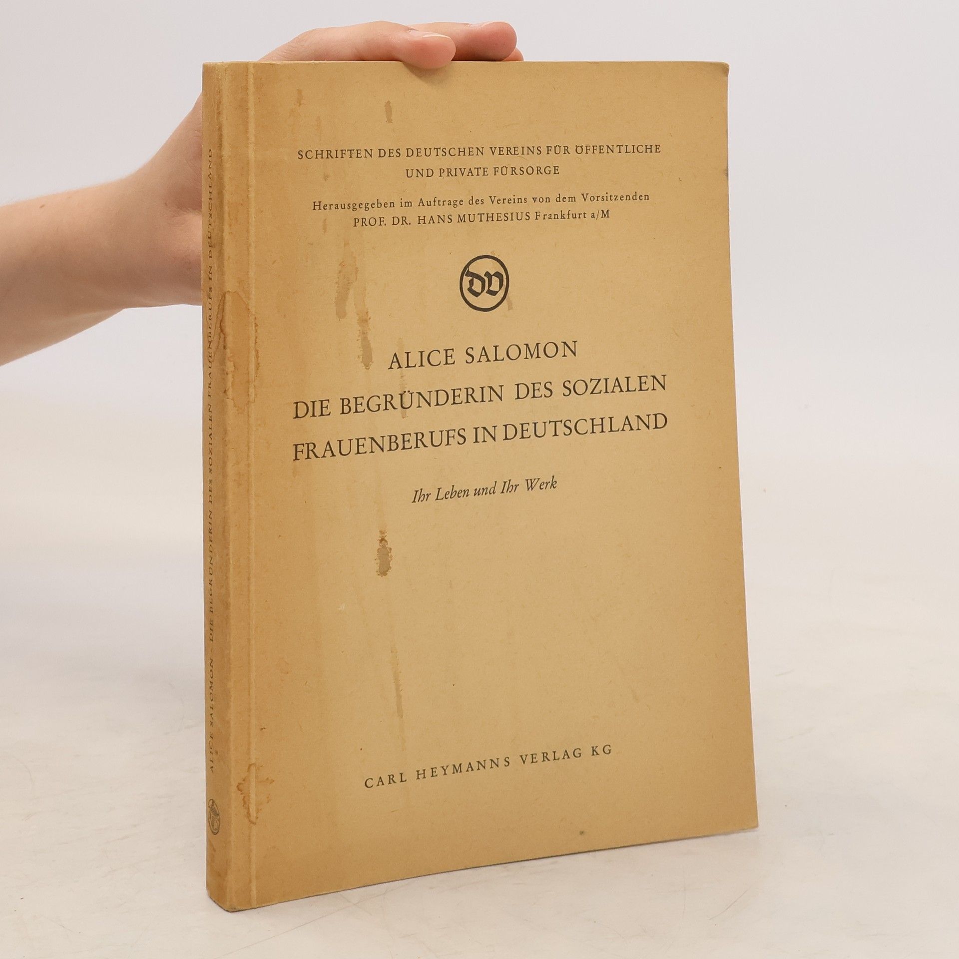 Alice Salomon Die Begründerin des sozialen Frauenberufs in Deutschland