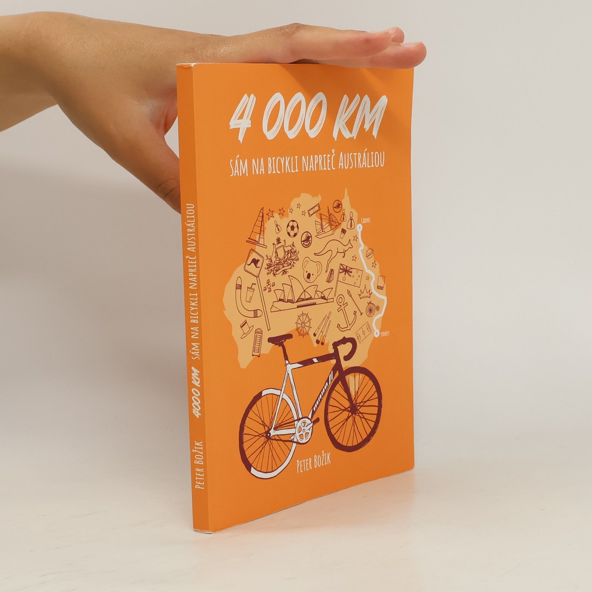 Peter Božik 4000 km sám na bicykli naprieč Austráliou