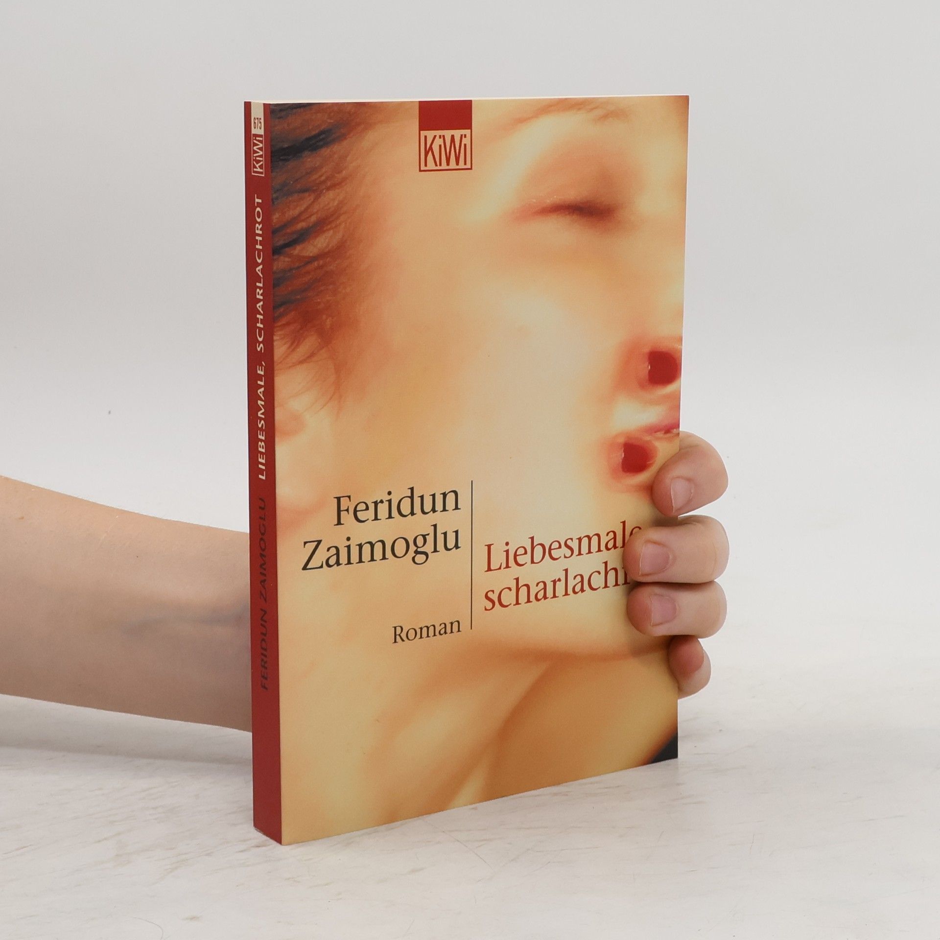 Feridun Zaimoglu Liebesmale, scharlachrot