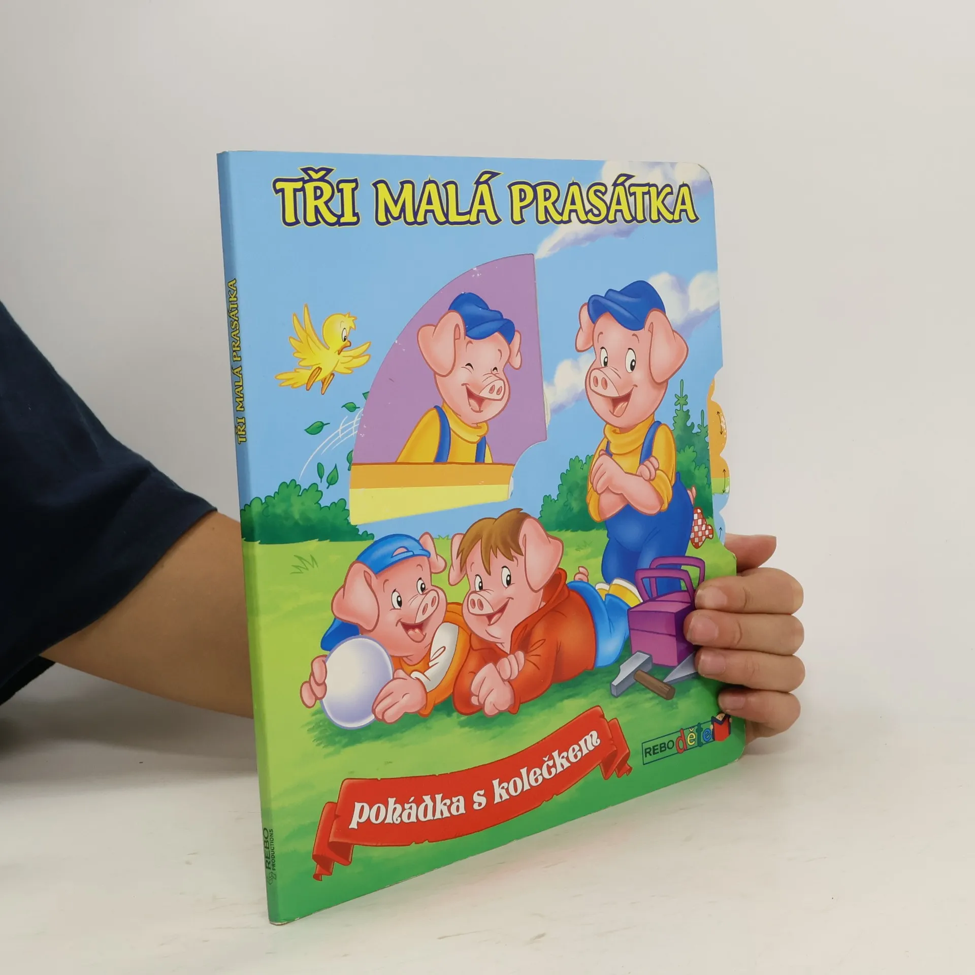 Kolektiv autorů Tři malá prasátka. Pohádka s kolečkem