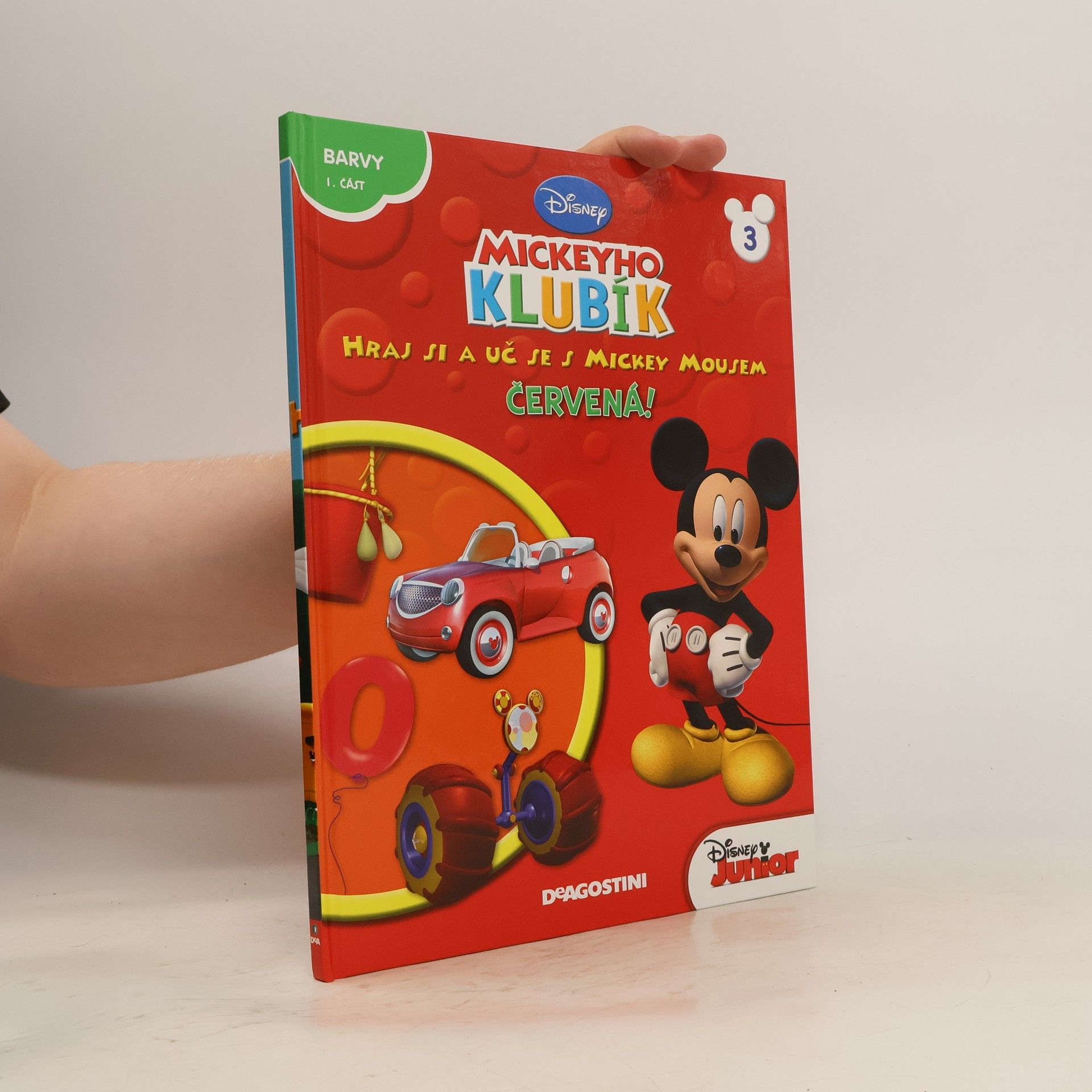 Collectif d'auteurs Hraj a uč se s Mickey Mousem 3. Červená!