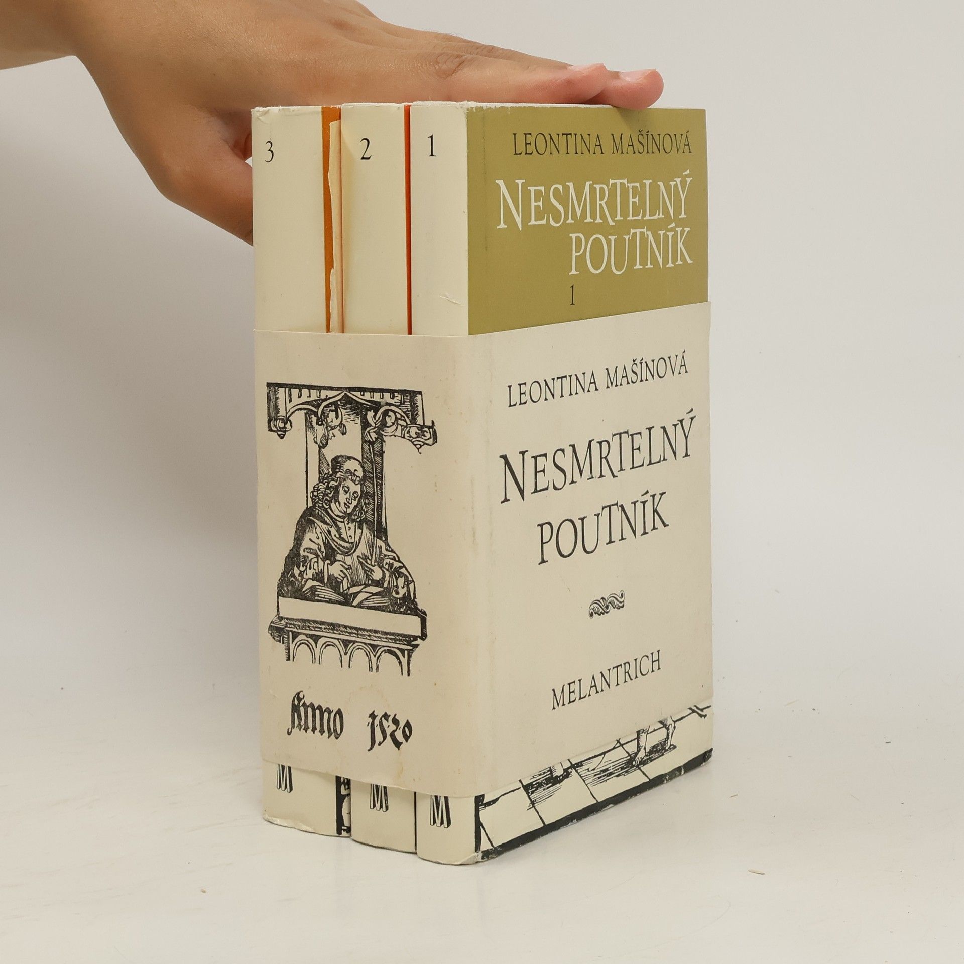 Leontina Mašínová Nesmrtelný poutník. Mladá léta Jana Ámose 1.-3.díl