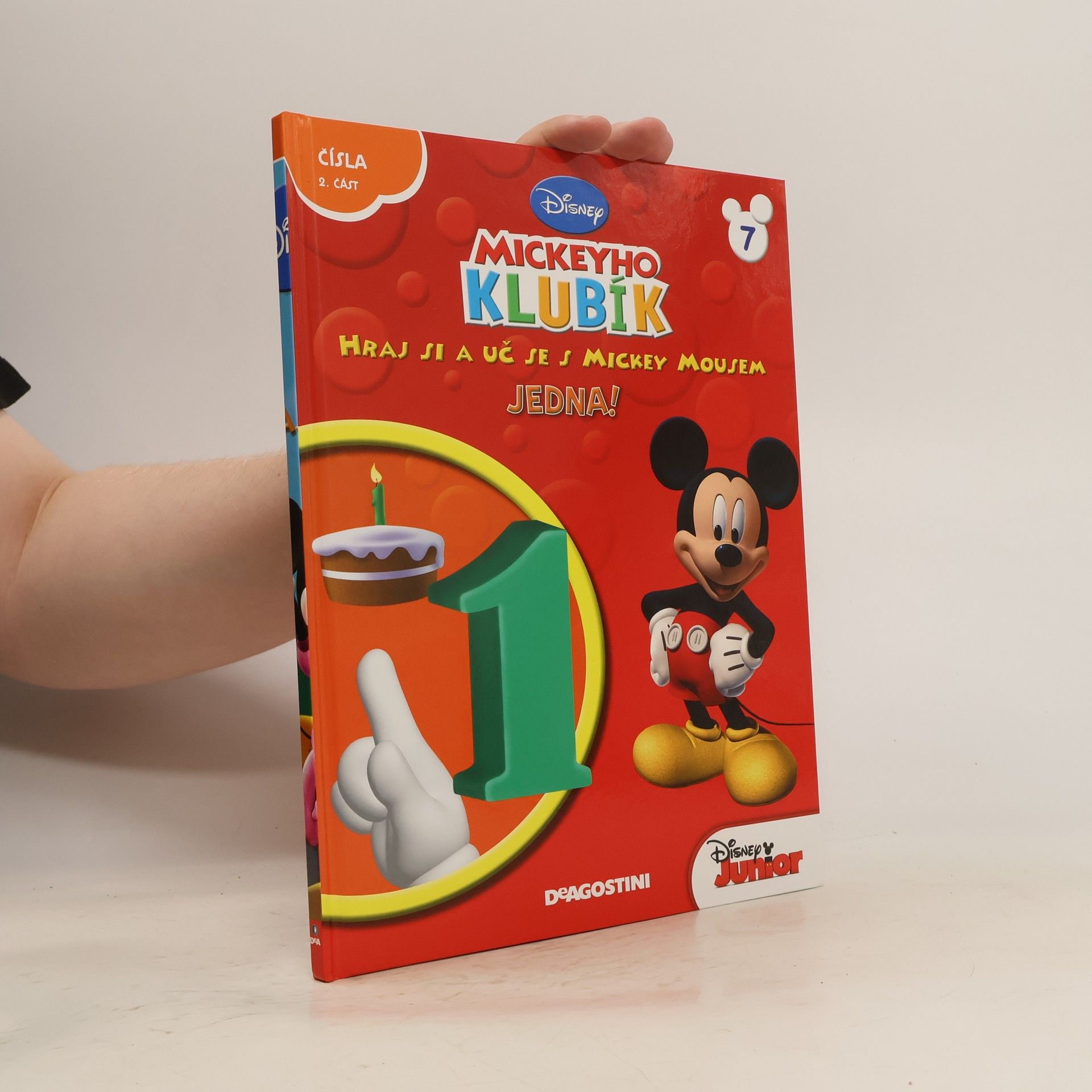 Kolektiv autorů Hraj si a uč se s Mickey Mousem 7. Jedna!