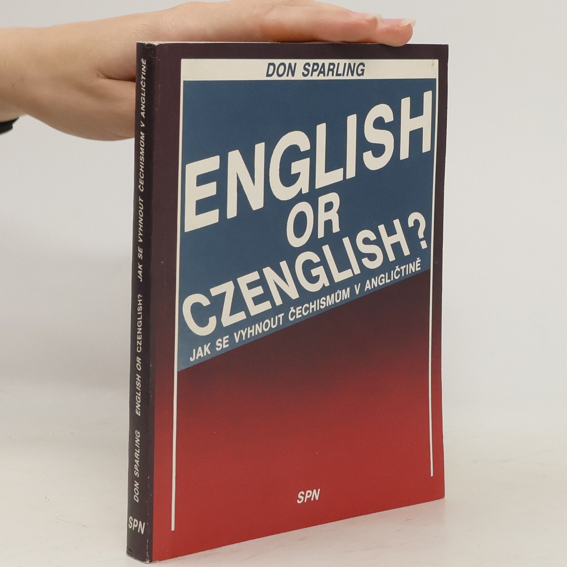Thomas Donaldson Sparling English or Czenglish?
