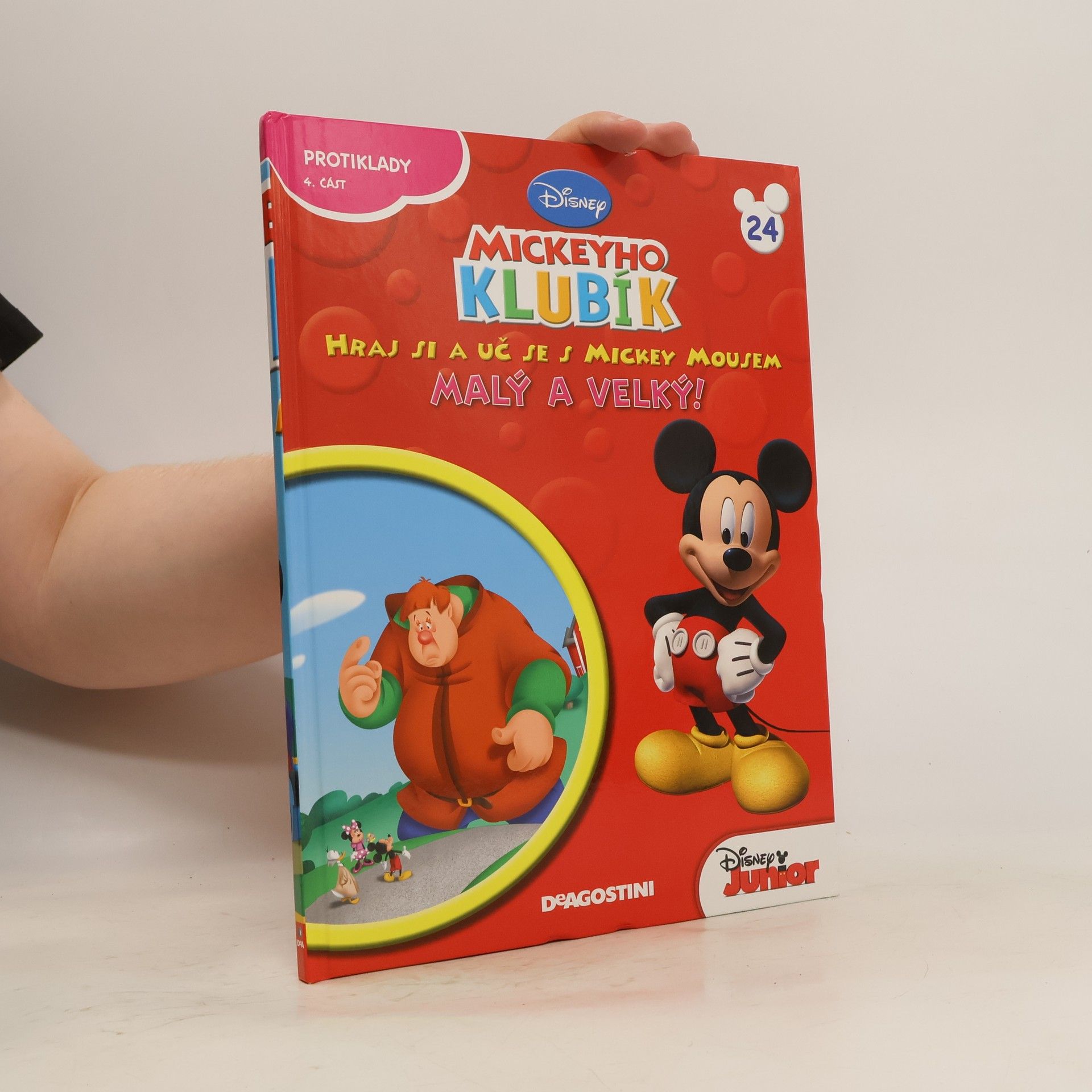 Kolektiv autorů Hraj si a uč se s Mickey Mousem 24. Malý a velký!