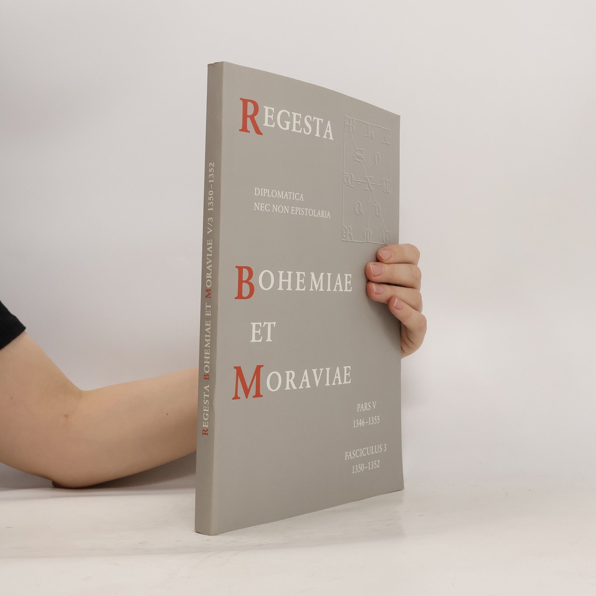 Jana Zachová Regesta diplomatica nec non epistolaria Bohemiae et Moraviae