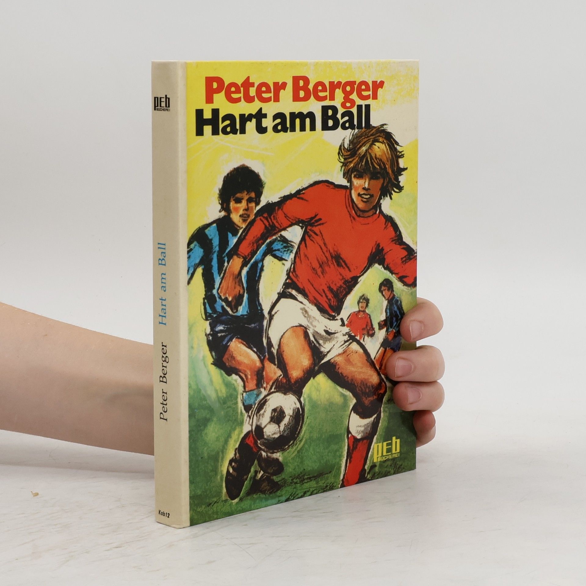 Peter Berger Hart am Ball