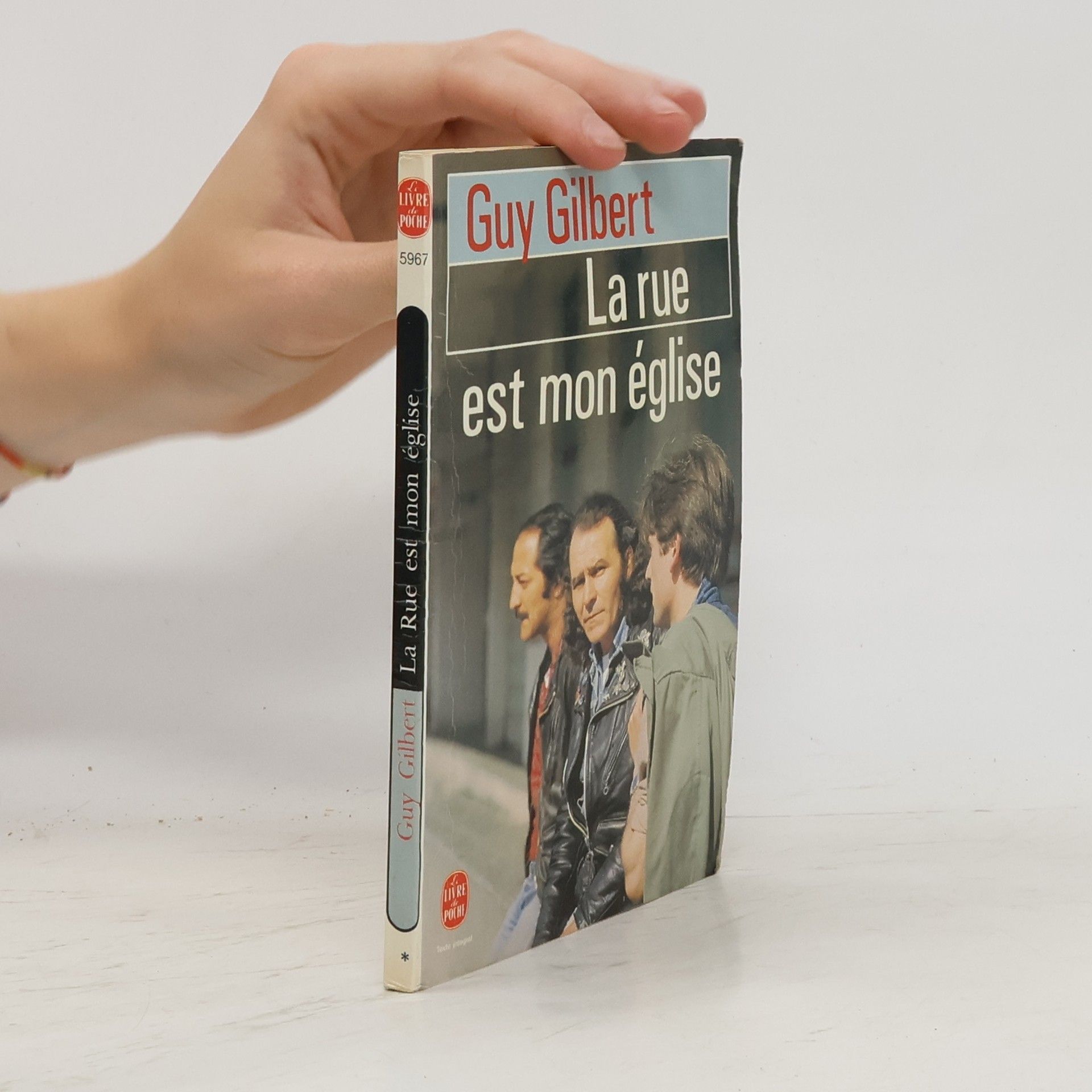 Guy Gilbert LIVRE DE POCHE: La rue est mon église