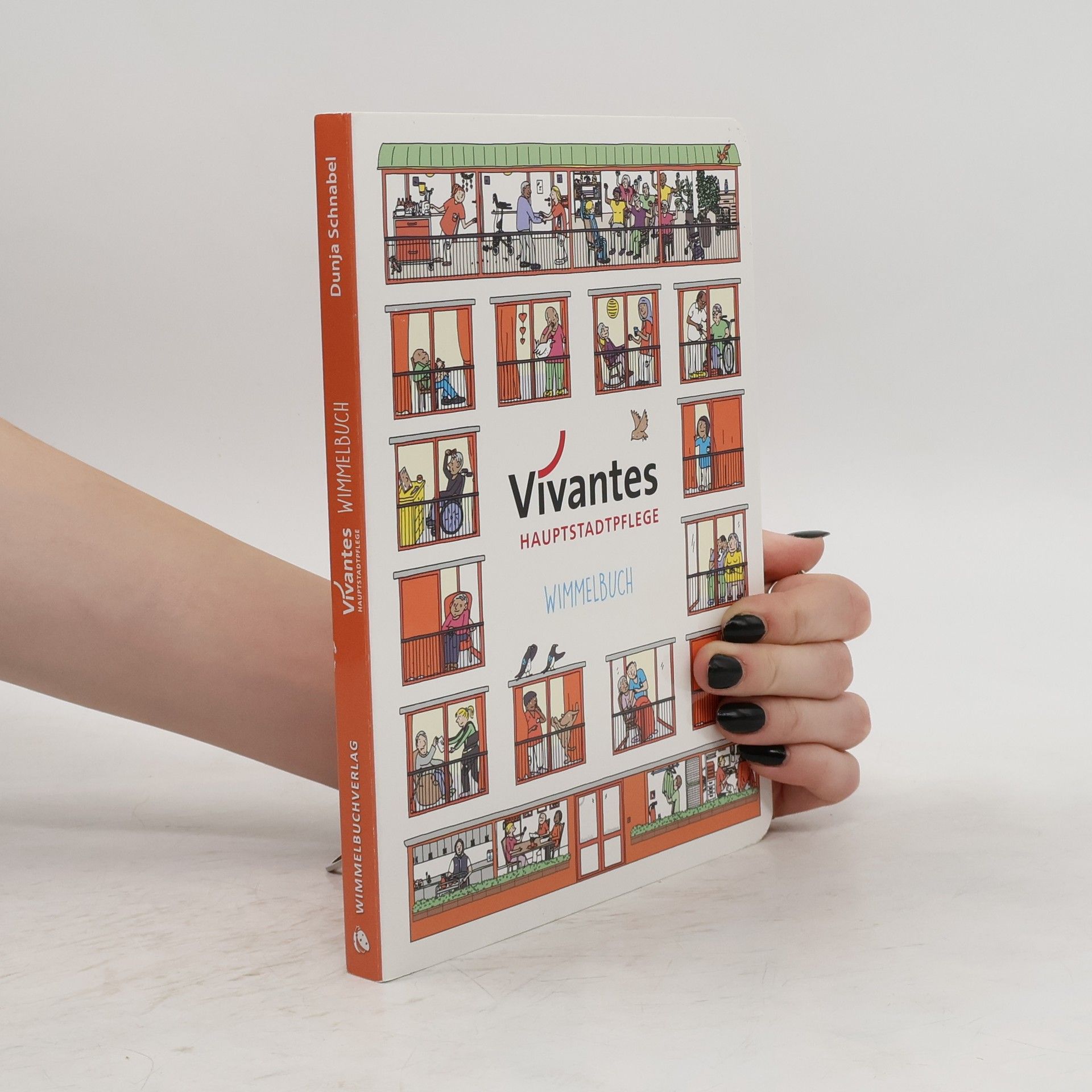 Dunja Schnabel Vivantes Hauptstadtpflege Wimmelbuch