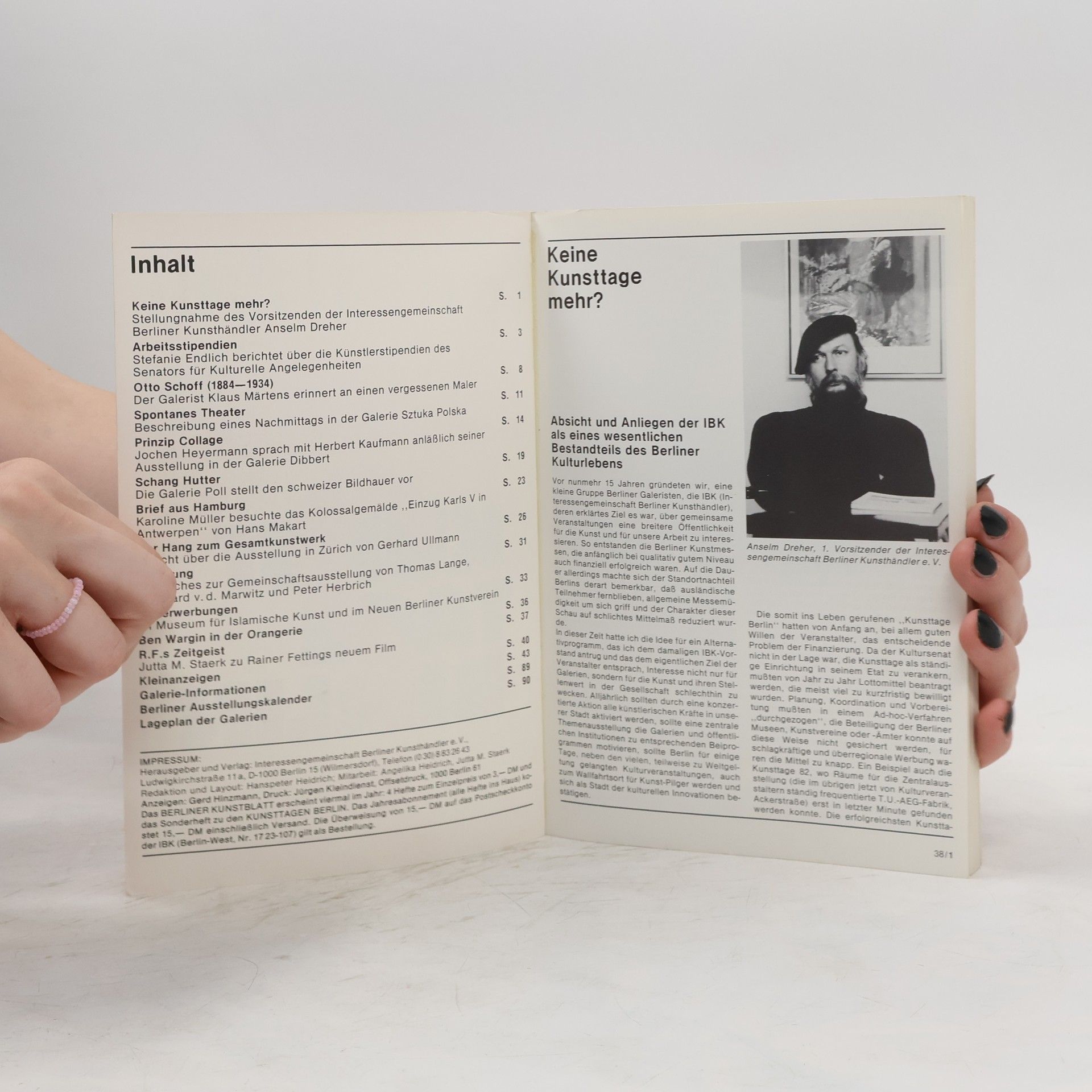 kolektiv Berliner Kunstblatt 38/1983