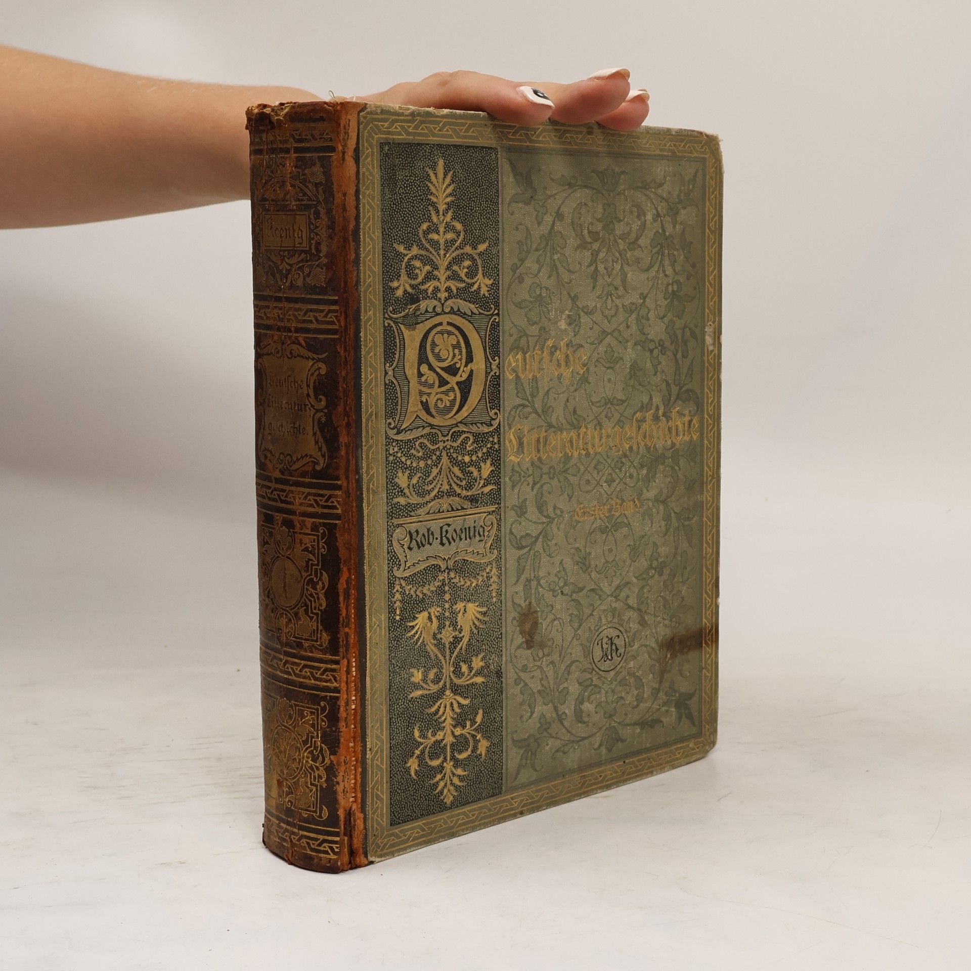 Robert Koenig Deutsche Litteraturgeschichte Band 1