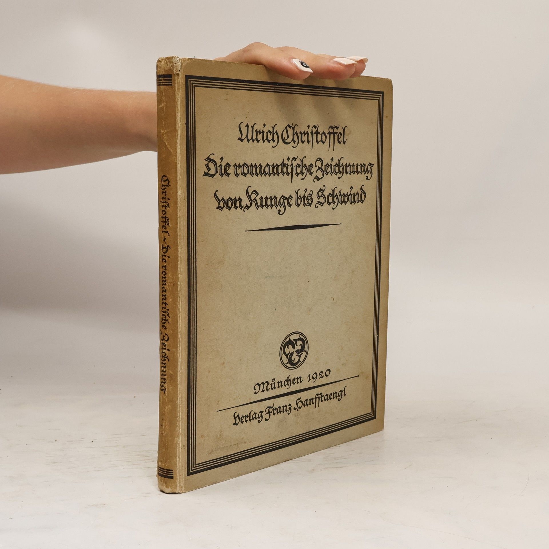 Ulrich Christoffel Die romantische Zeichnung von Runge bis Schwind