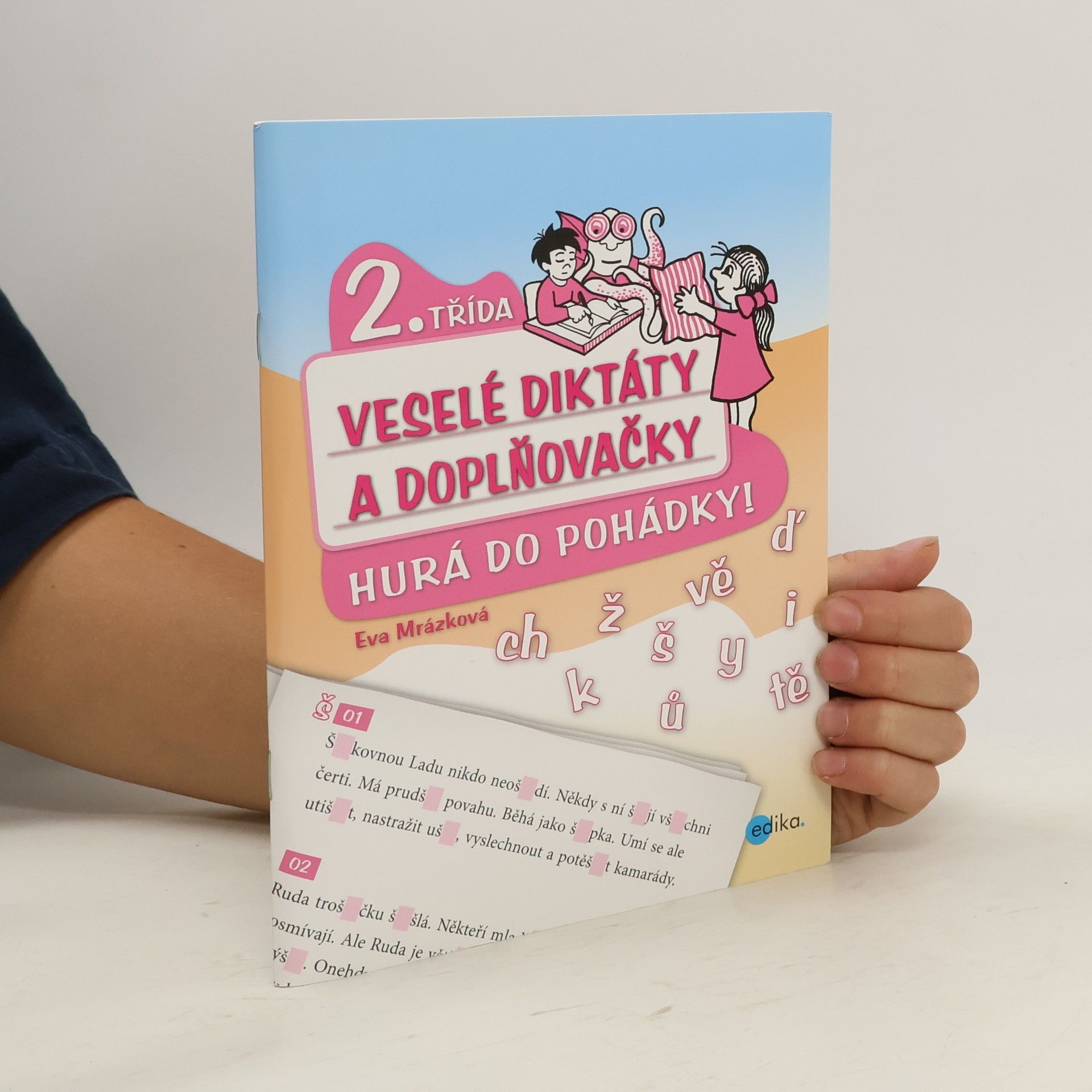 Eva Mrázková Veselé diktáty a doplňovačky 2. třída