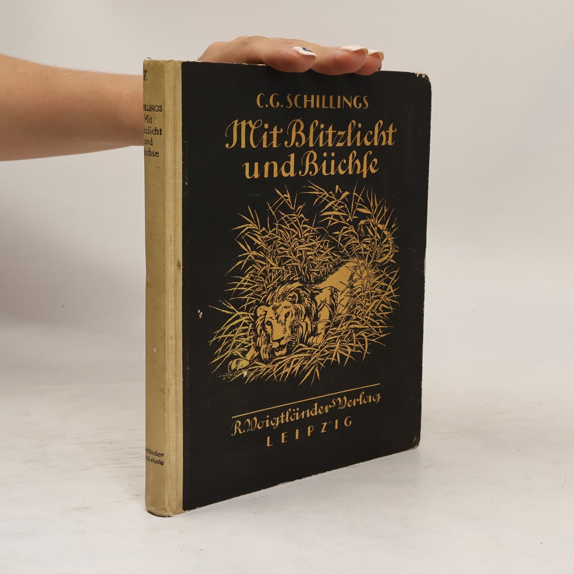 Carl Georg Schillings Mit Blitzlicht und Büchse im Zauber des Eleléscho