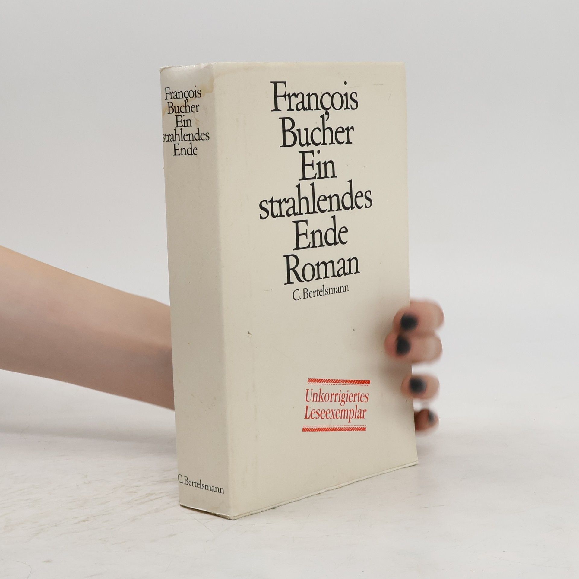 François Bucher Ein strahlendes Ende