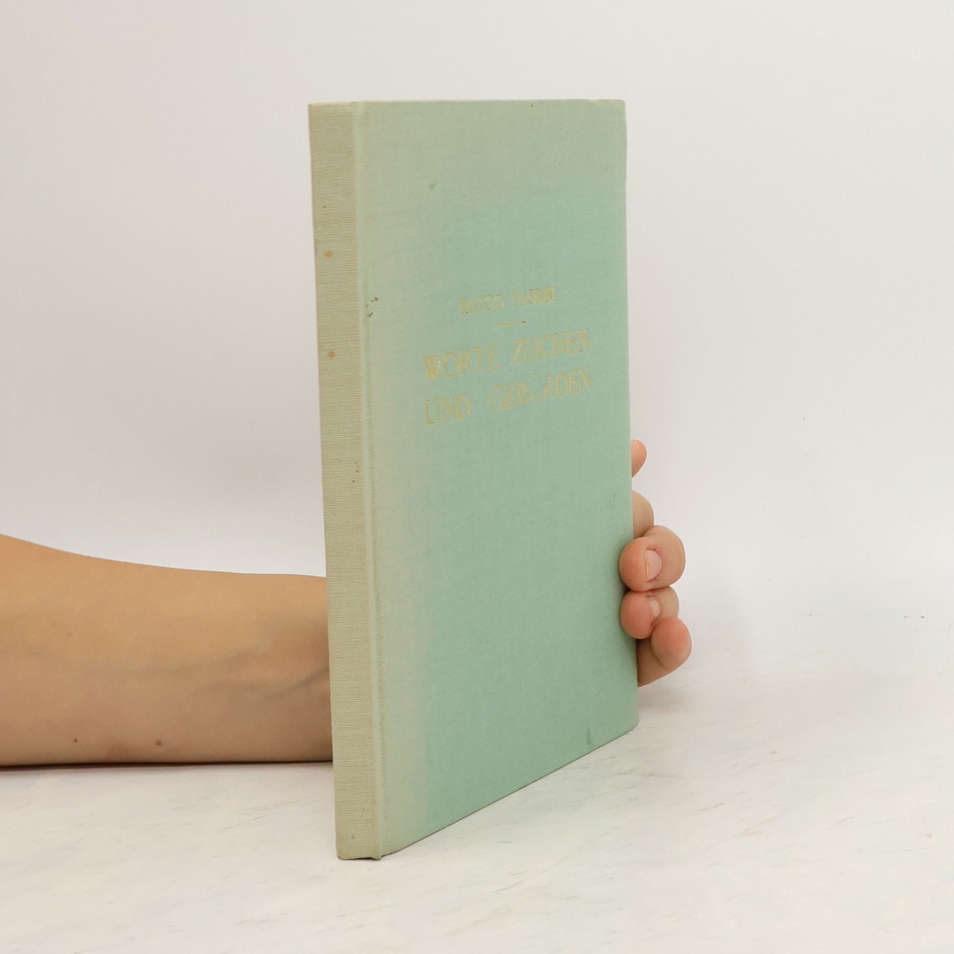 Ricco Passini Worte, Zeichen und Gebärden