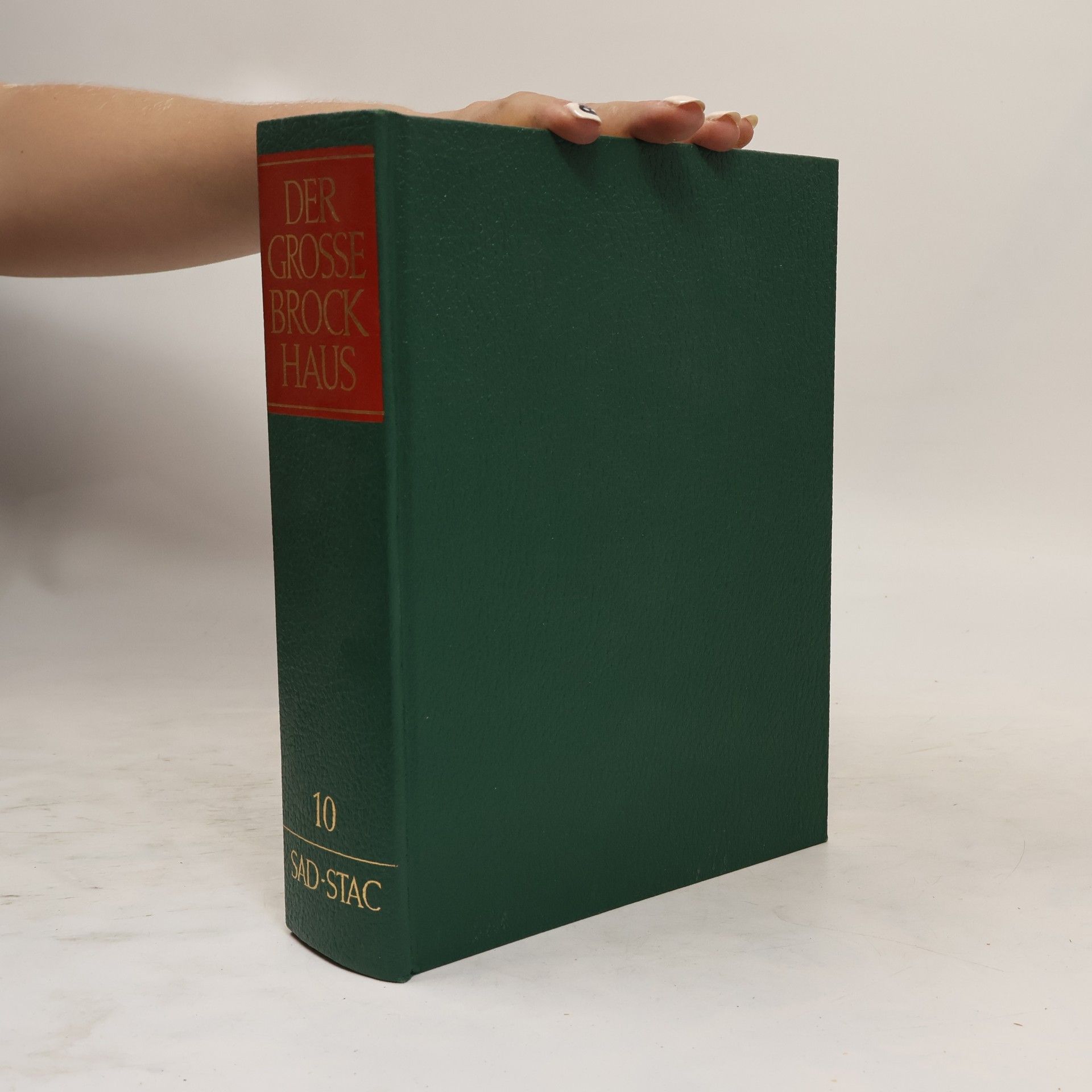 Collectif d'auteurs Der Grosse Brockhaus in 12 Bänden 10 Sad-Stac