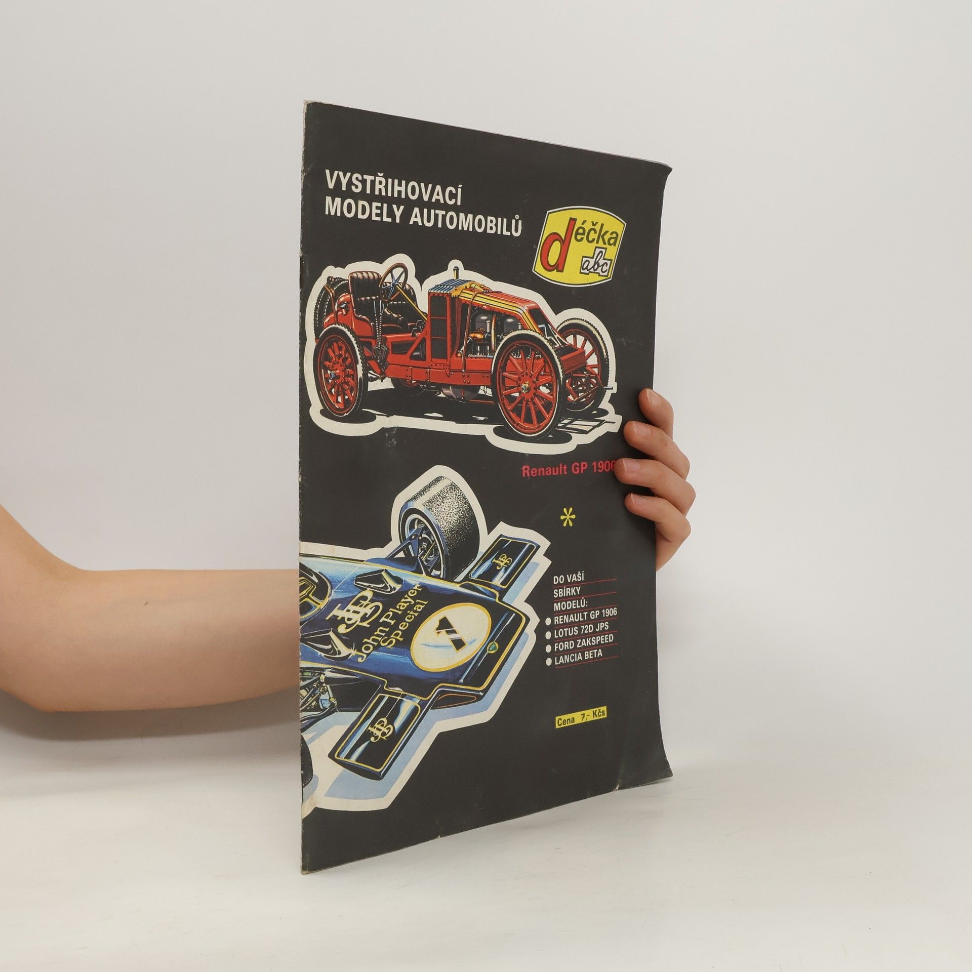 Collectif d'auteurs Déčka ABC. vystřihovací modely automobilů. Renault GP 1906