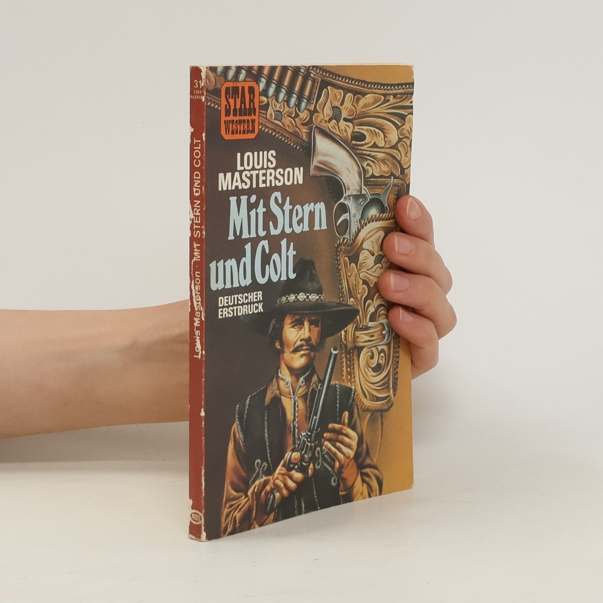 Louis Masterson Mit Stern und Colt