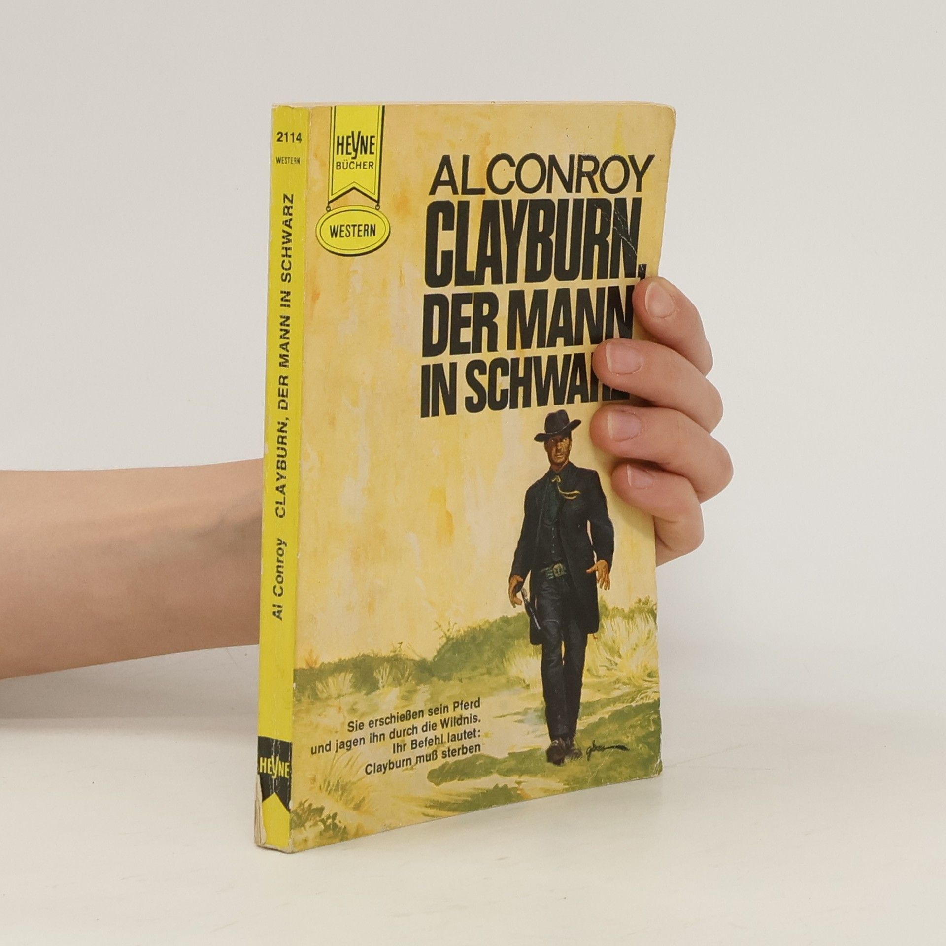Al Conroy Clayburn, der Mann in schwarz